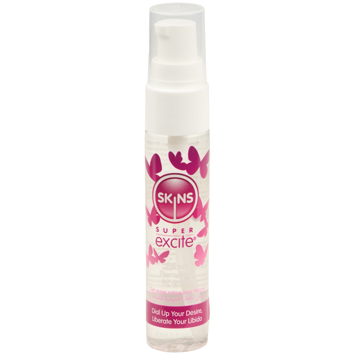 Skins Super Excite Klitorisstimulerings Gel 30 ml - Klar