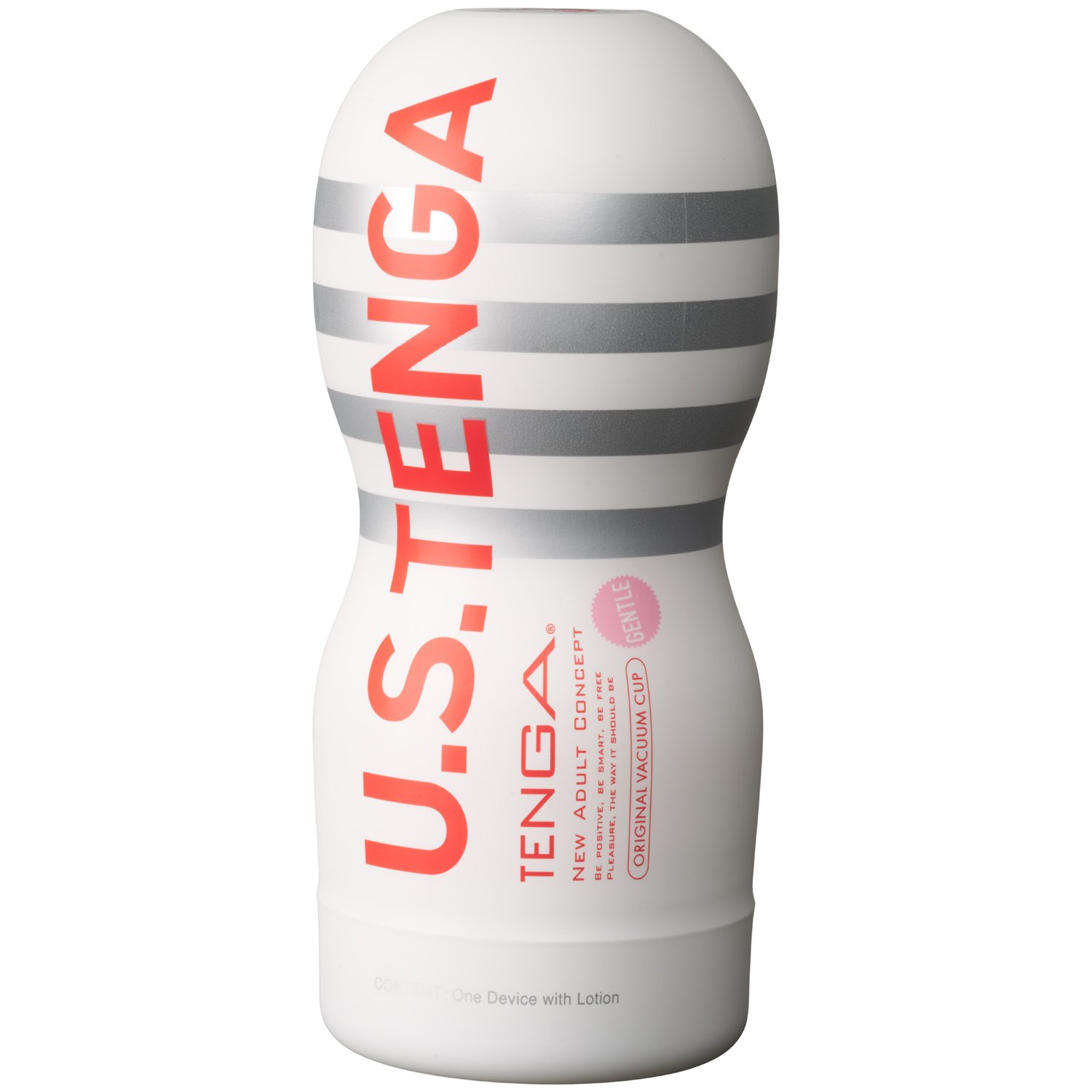TENGA U.S. Gentle Vacuum Cup Masturbator - Hvid