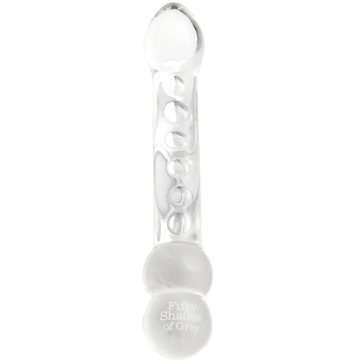 Fifty Shades of Grey Drive Me Crazy Massage Glazen Dildo 19 cm 1