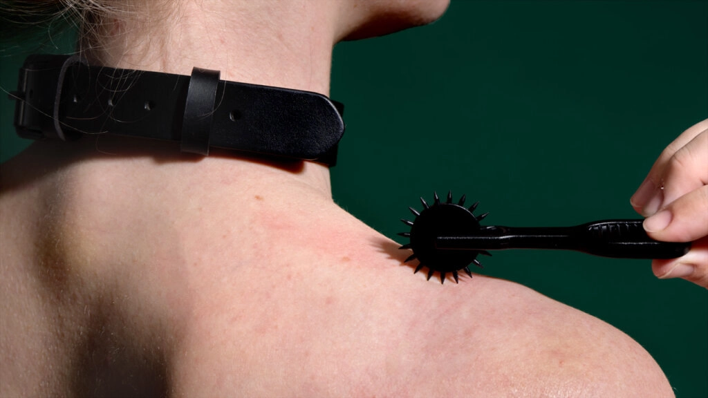 Roulette de Wartenberg sur une épaule
