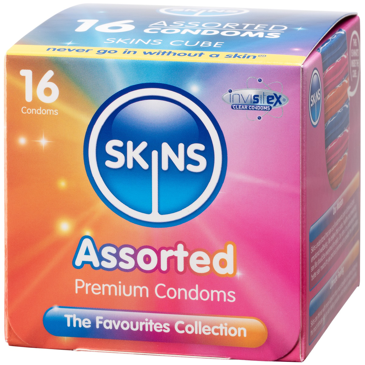 Skins Assorted Condoms 16 Pack | Shop Here | Sinful