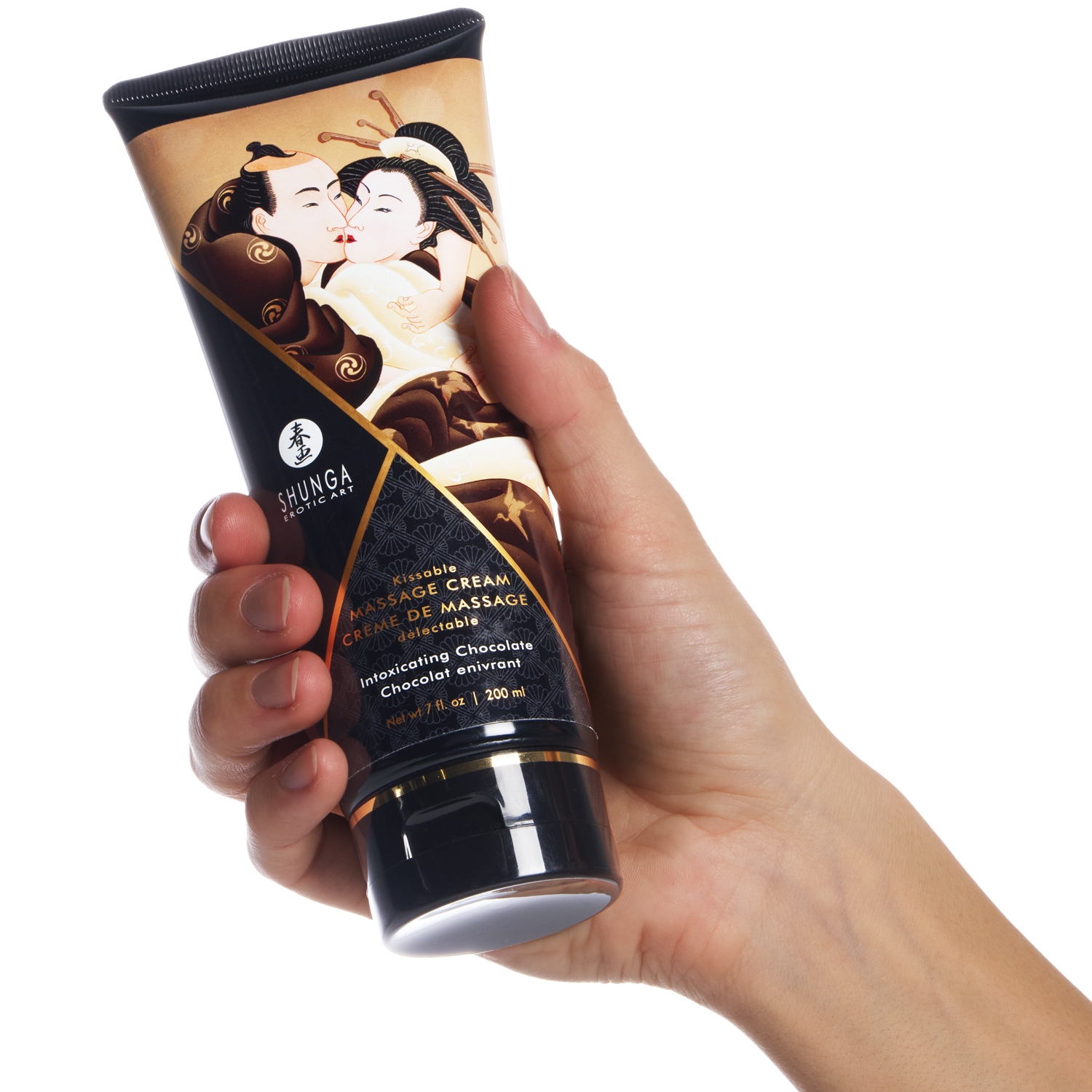 Shunga Massagecreme Intoxicating Chocolate 200 ml var 2