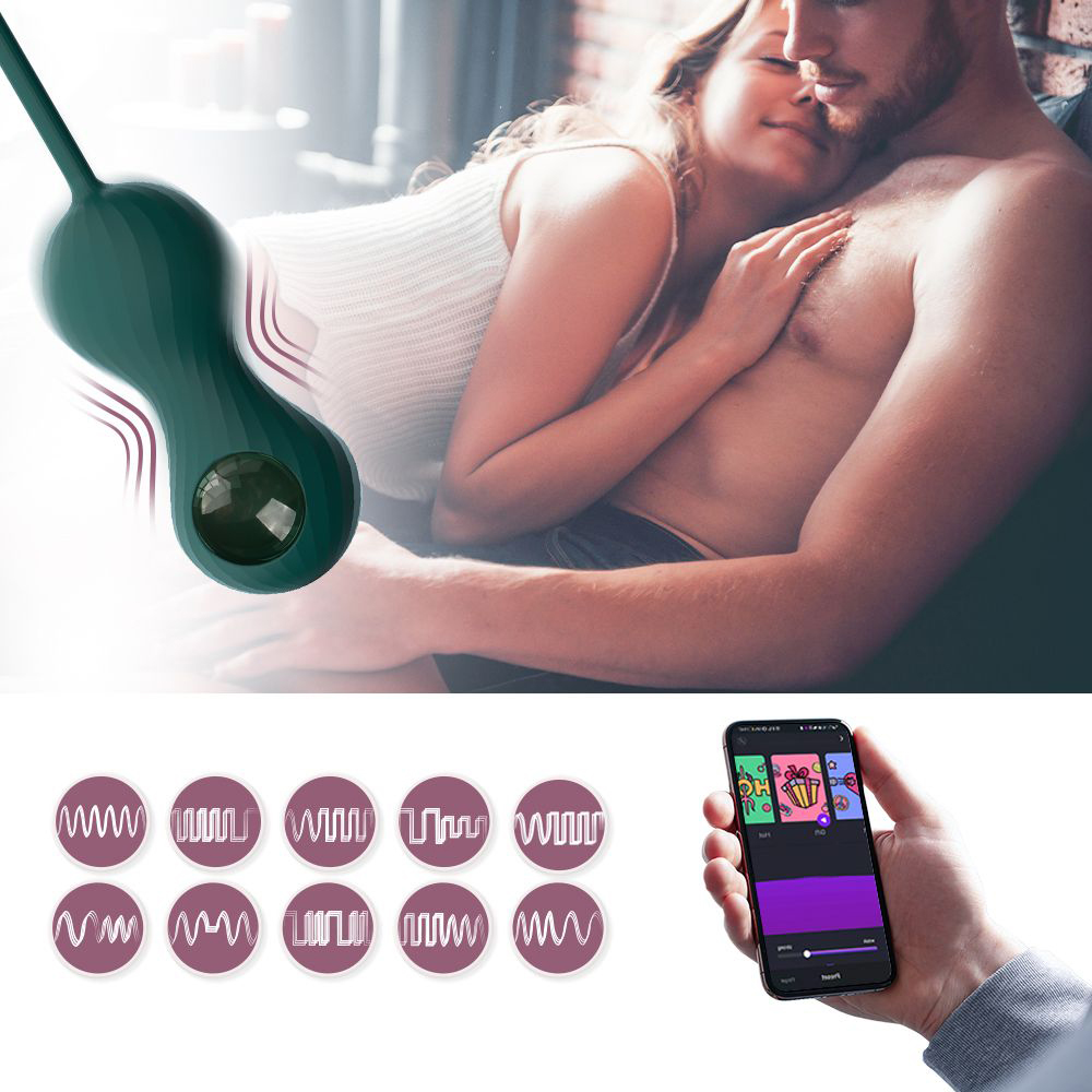 Magic Motion Crystal Duo Vibrating Kegel Set var 2