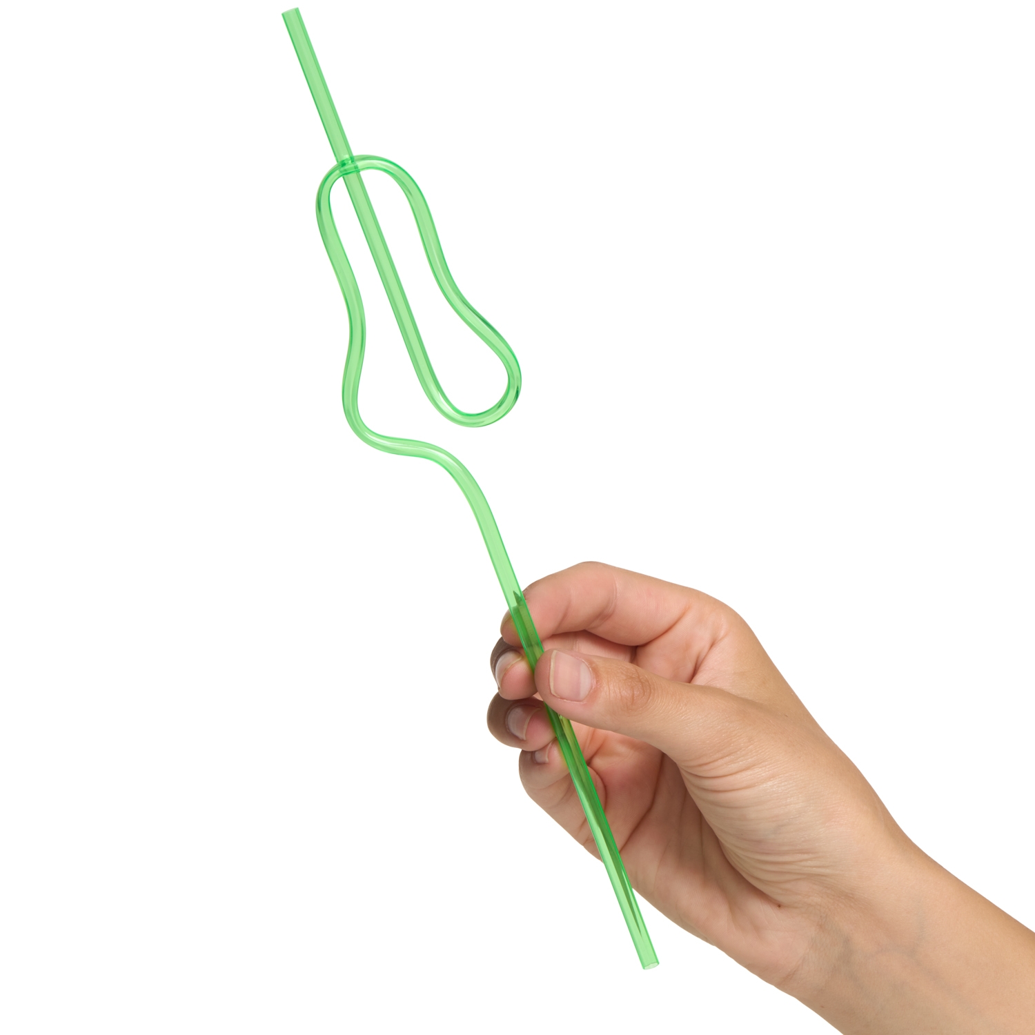 Little Genie Glitterati Silly Penis Strohhalme 8 Stück var 2