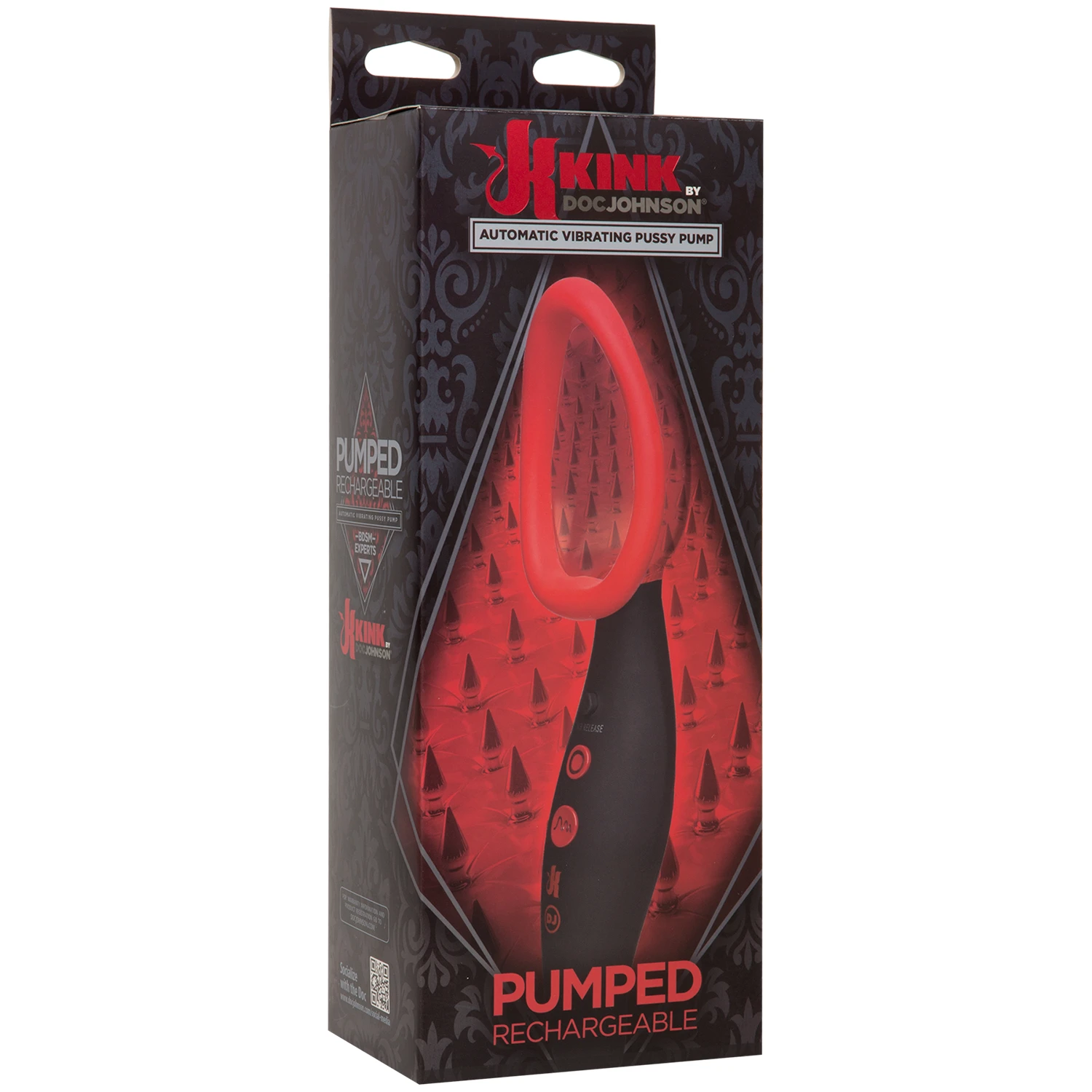 Kink Pompe Vaginale Vibrante et Rechargeable 1