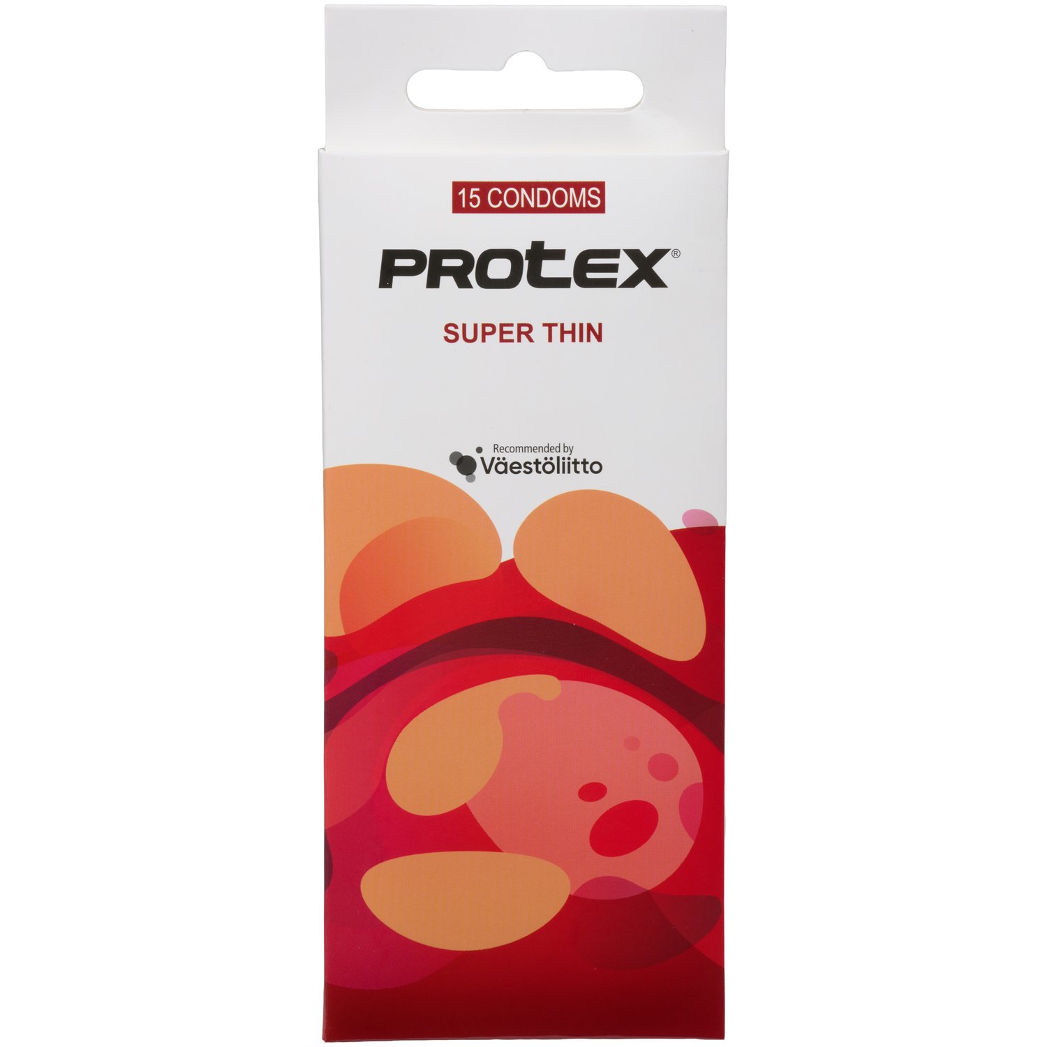 Protex Super Thin Kondomer 15-Pak - Klar Protex Super Thin Kondomer 15-Pak - Klar