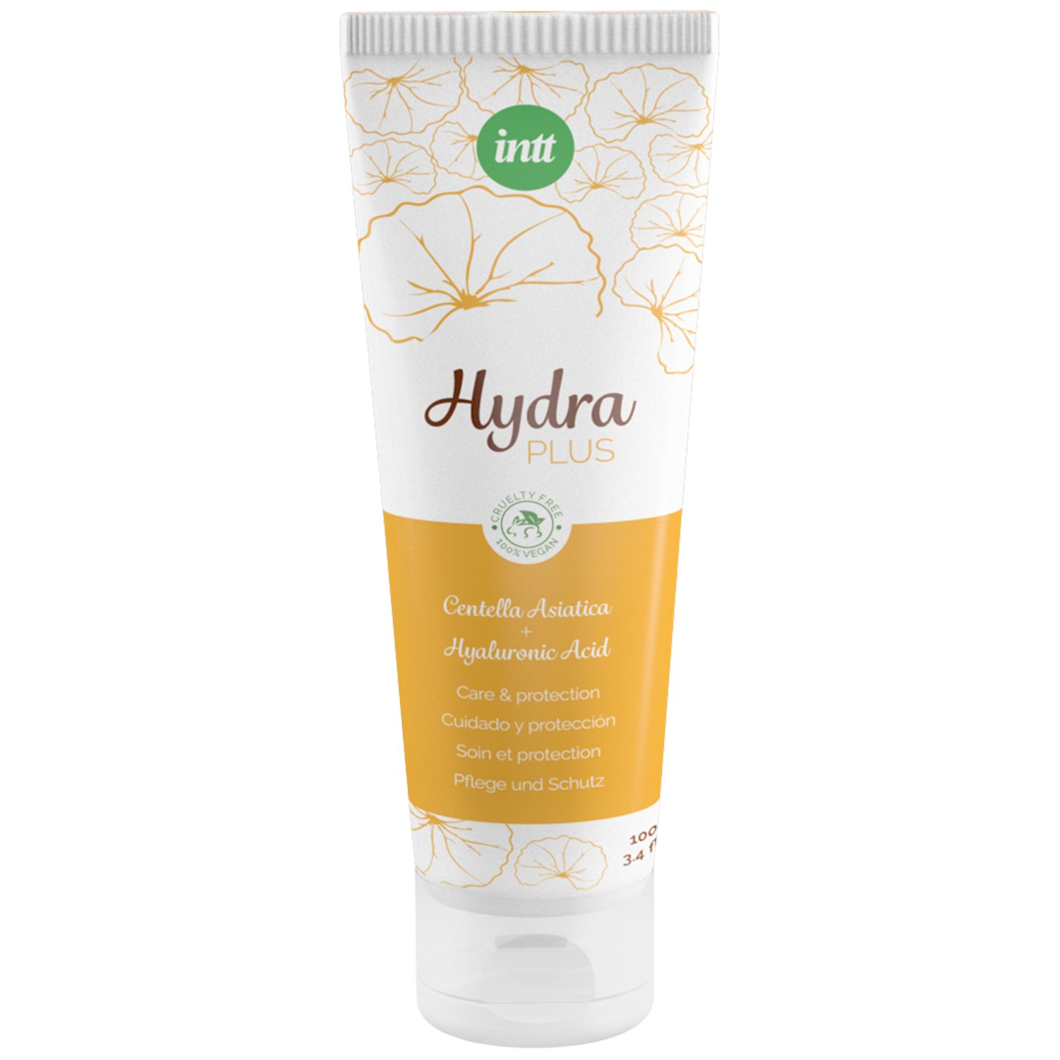 Intt Hydra Plus Vegansk Glidecreme 100 ml - Klar Intt Hydra Plus Vegansk Glidecreme 100 ml - Klar