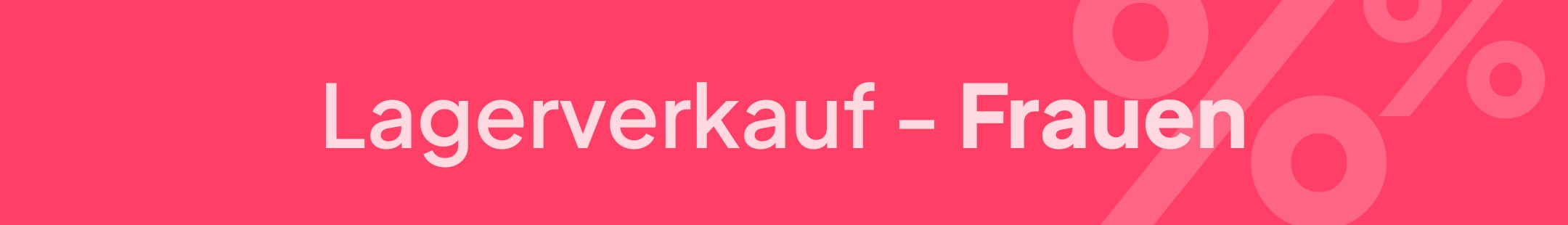 Lagerverkauf Frauen mobile