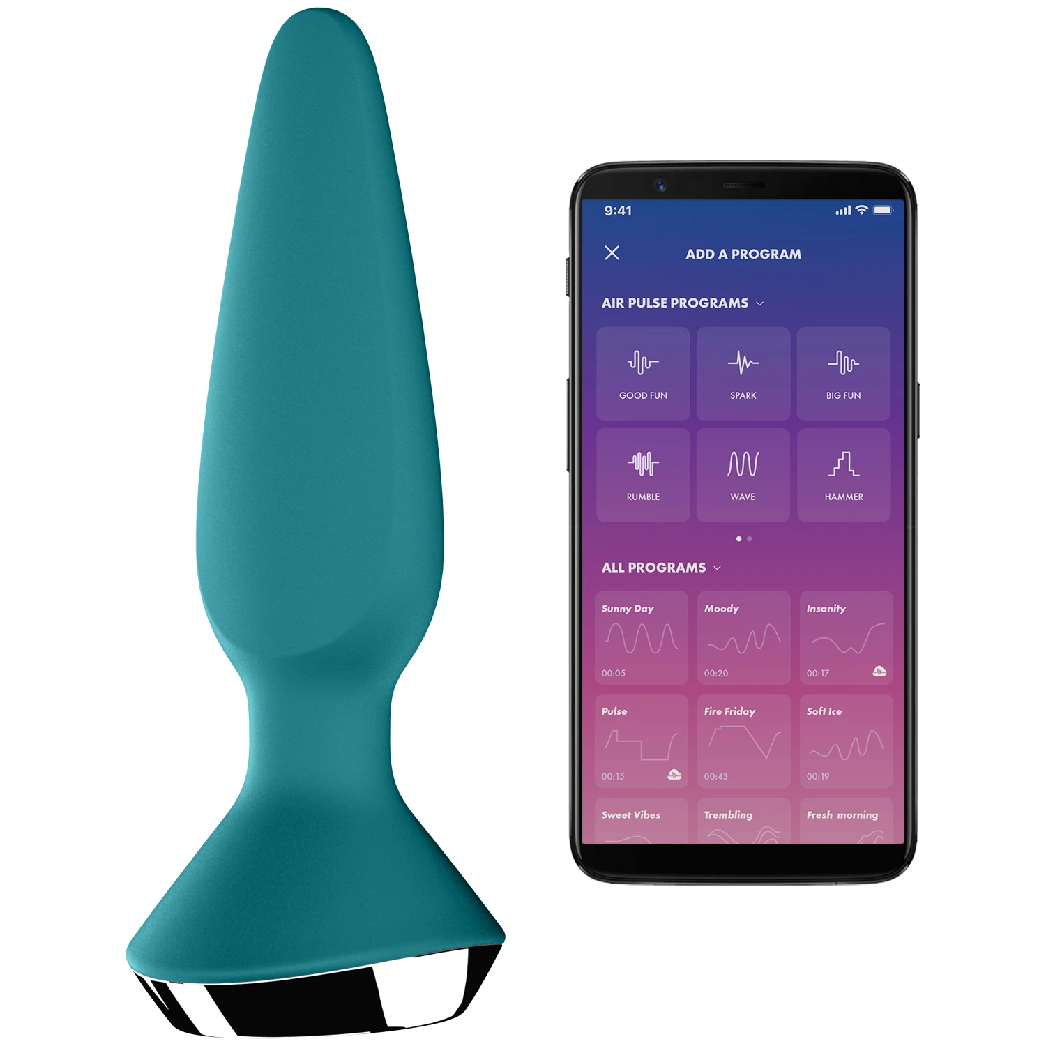 Satisfyer Plug-ilicious 1 Vibratorplugg var 1