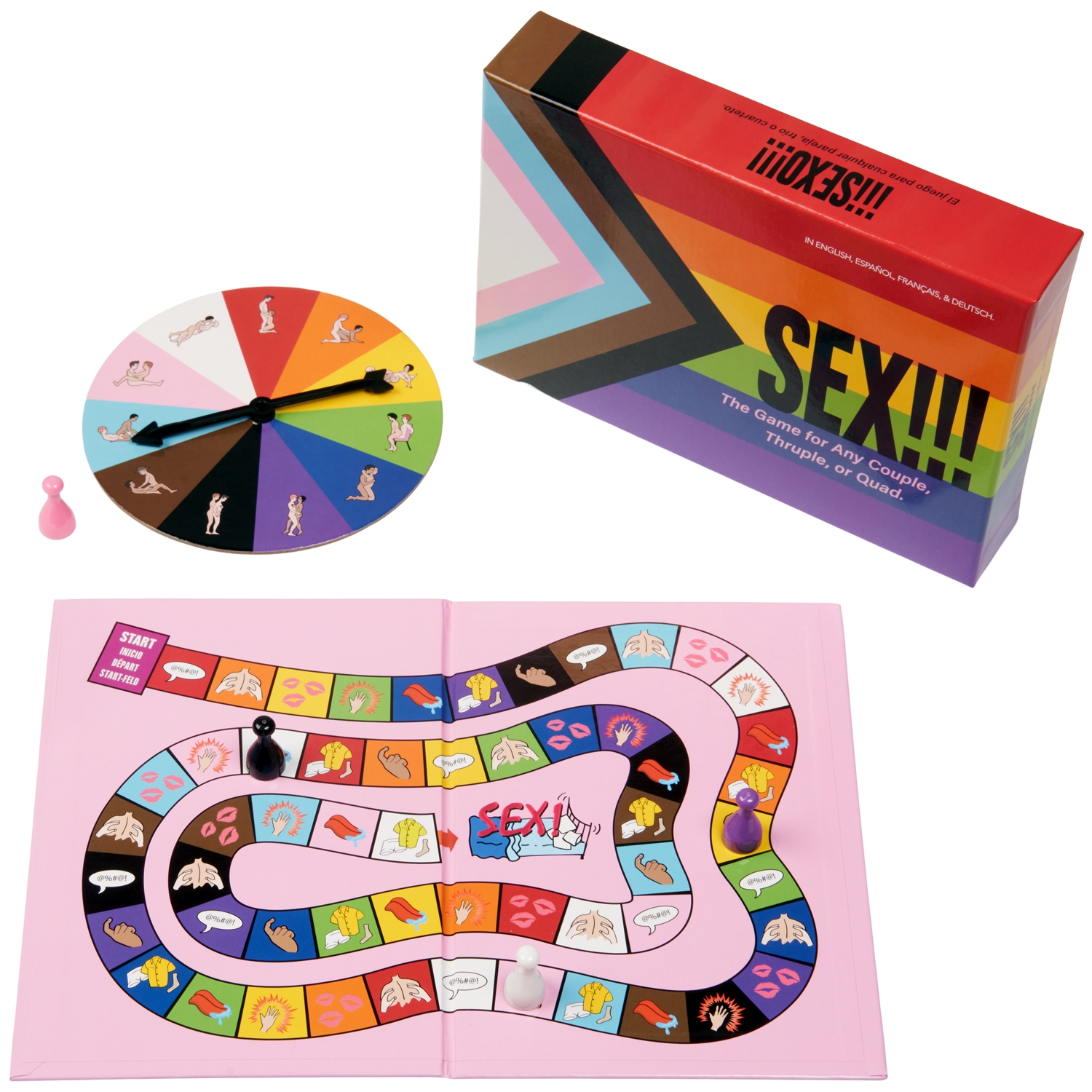 Kheper Games SEX!!! Spillet - Mixed colours thumbnail