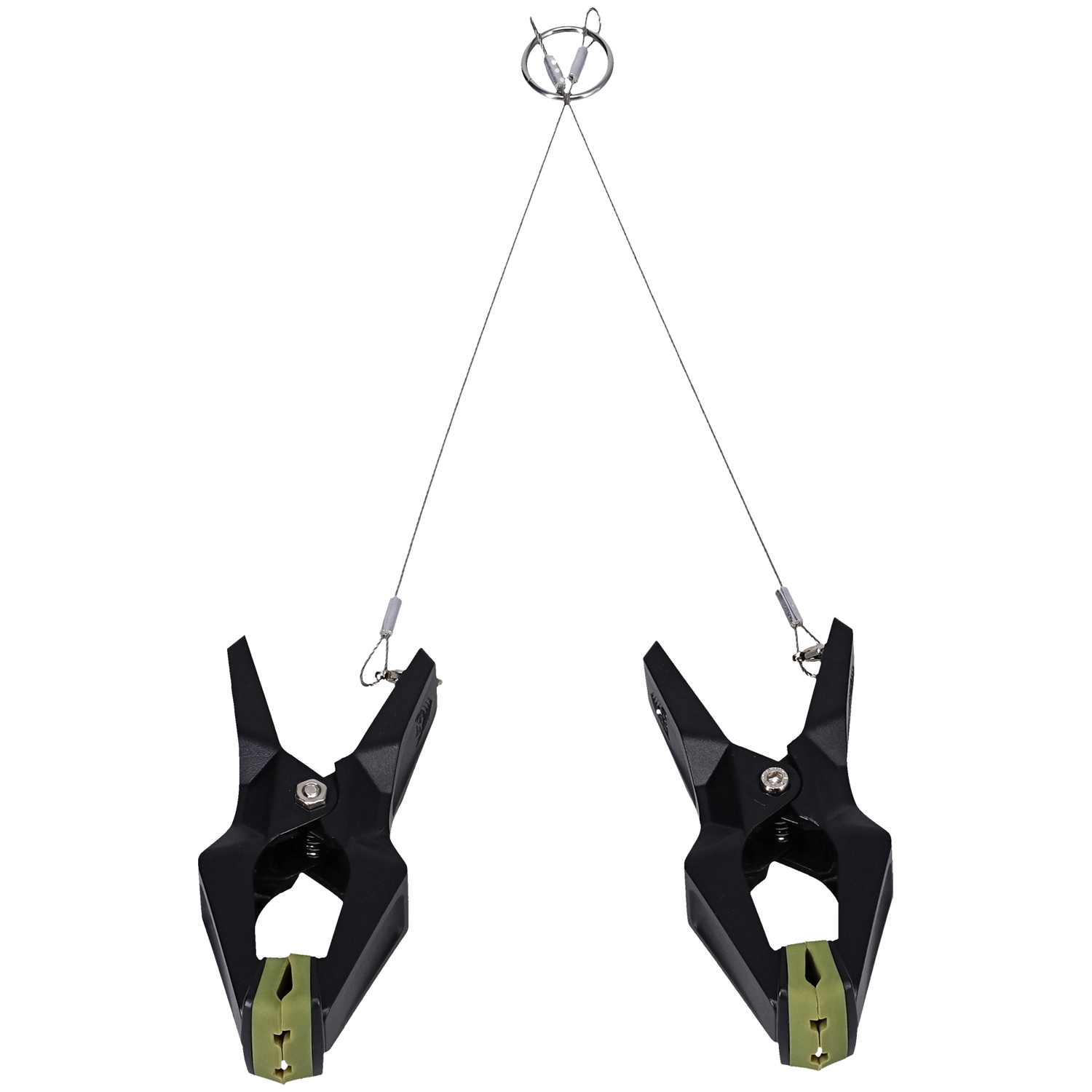 Fort Troff Hardwire Hangers Brystklemmer       - Sort
