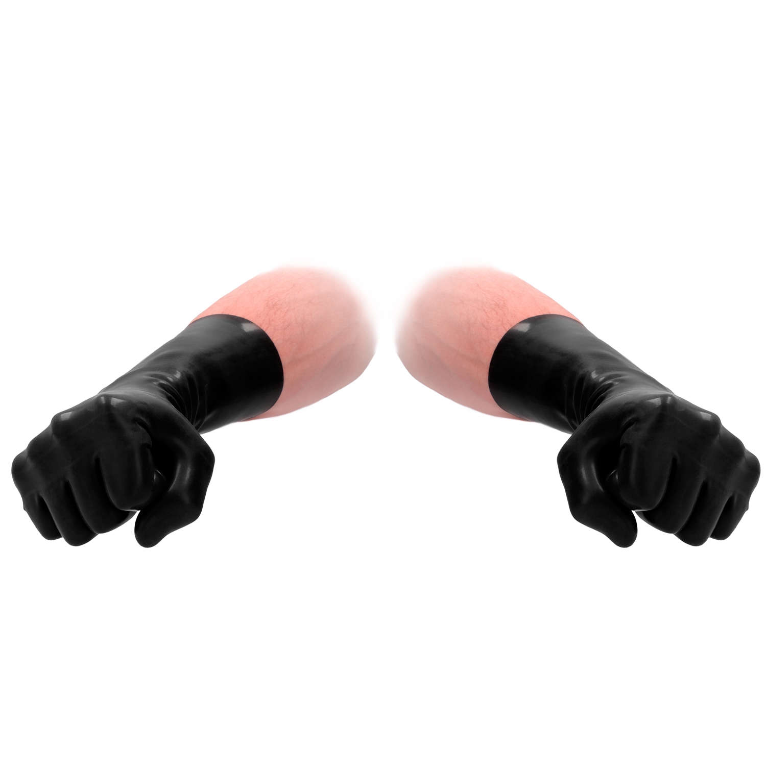 Fist It Latex Handsker One-Size - Sort - One Size thumbnail