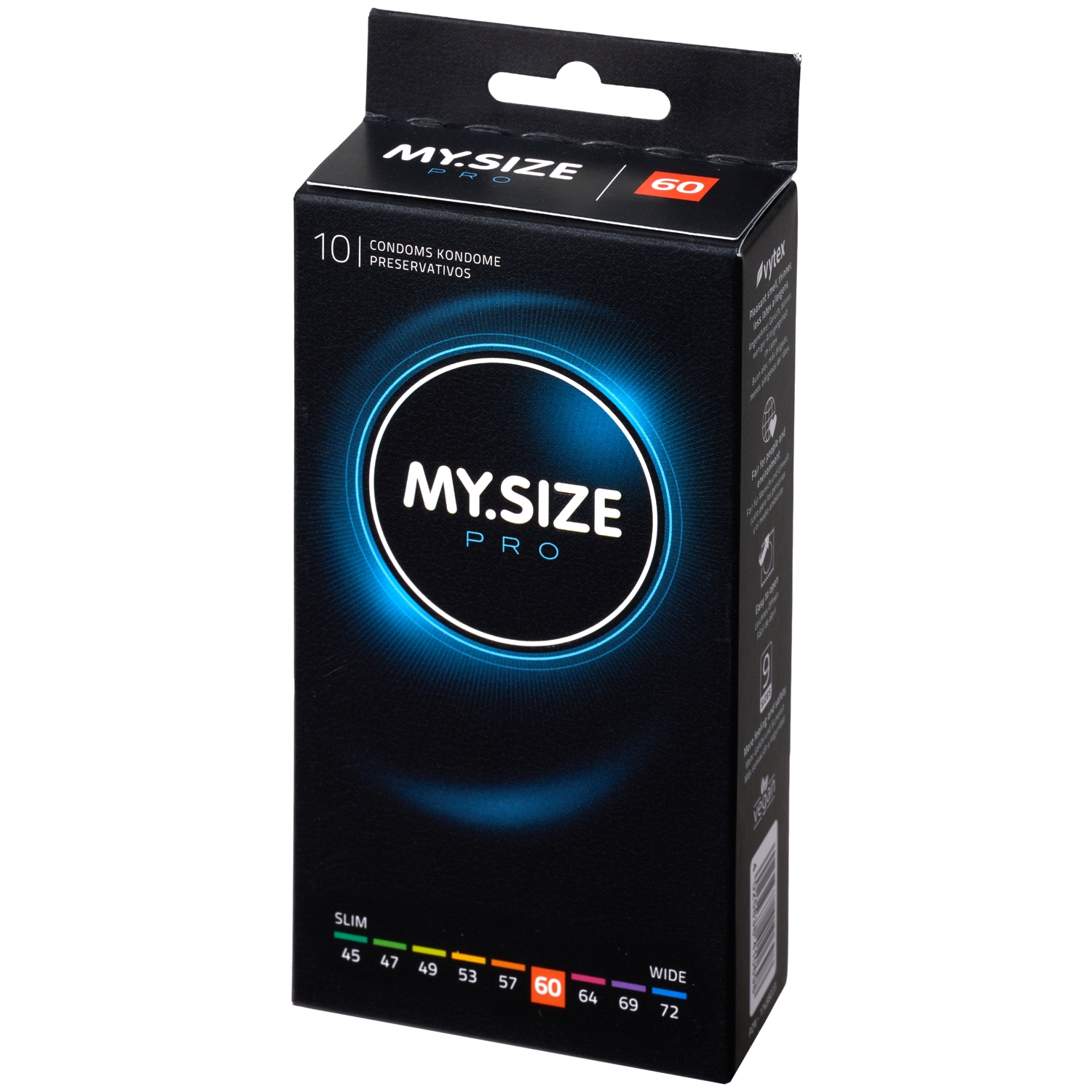 My.Size Pro Condoms 10 Pack (45-72 mm) var 6