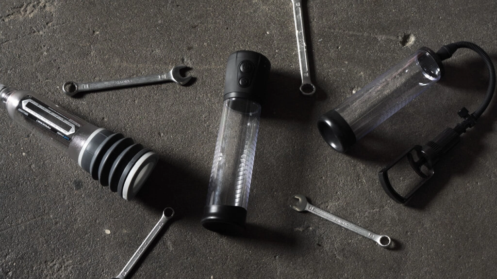 Outils et pompes à pénis