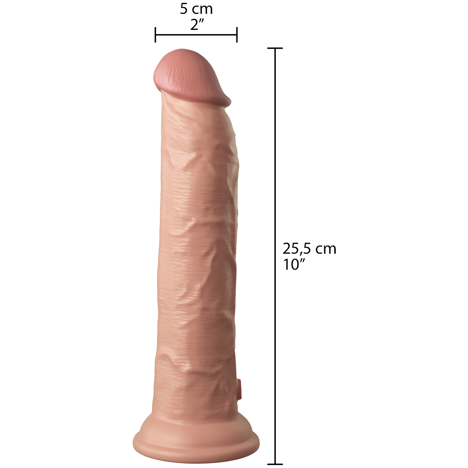 King Cock Elite Dual Density Gode Vibrant Télécommandé 25 cm 1