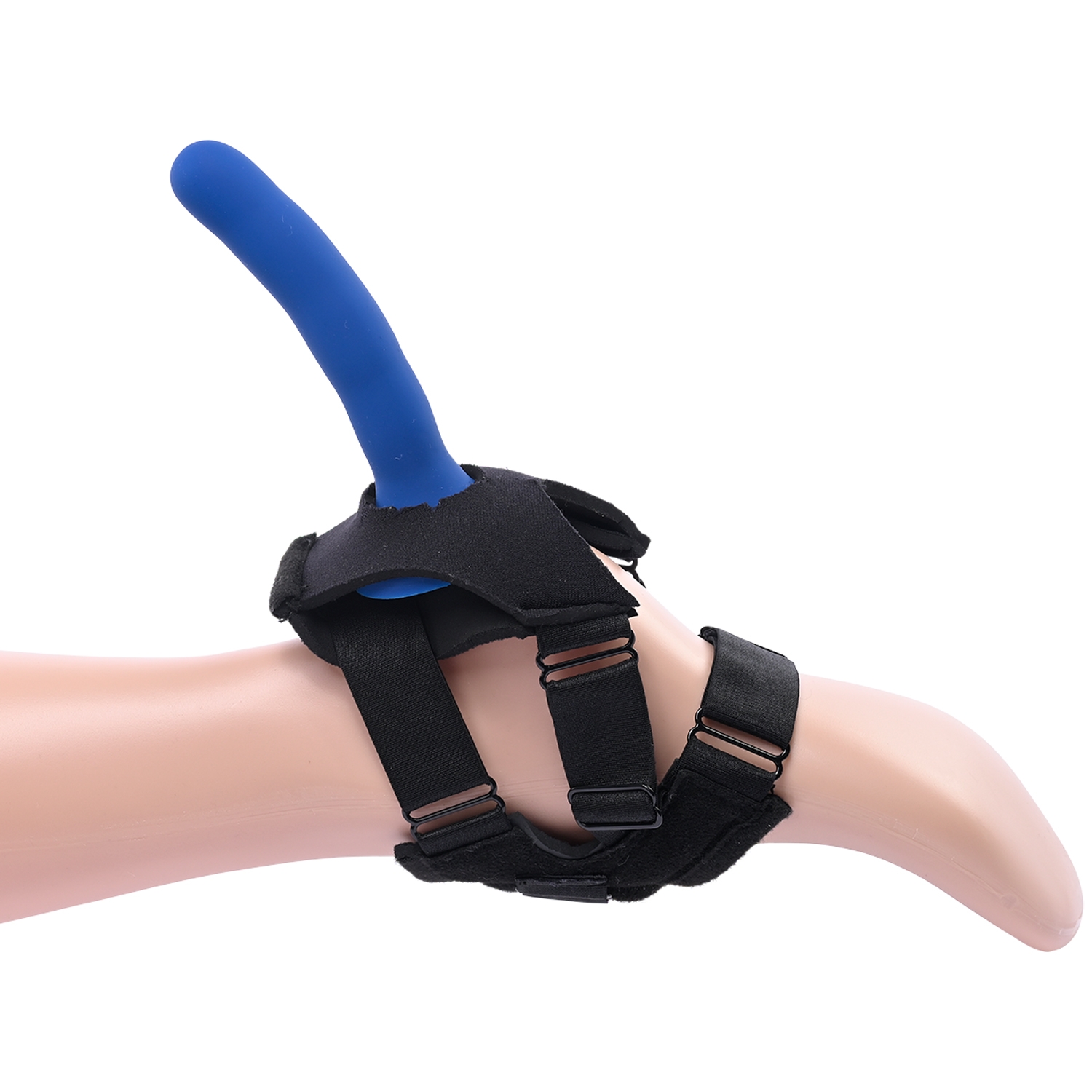 Sportsheets Pivot Flex Strap On til Foden    - Black