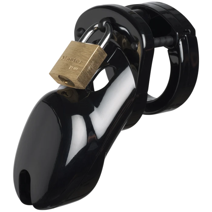 CB-3000 Black Chastity Device 7,6 cm var 1