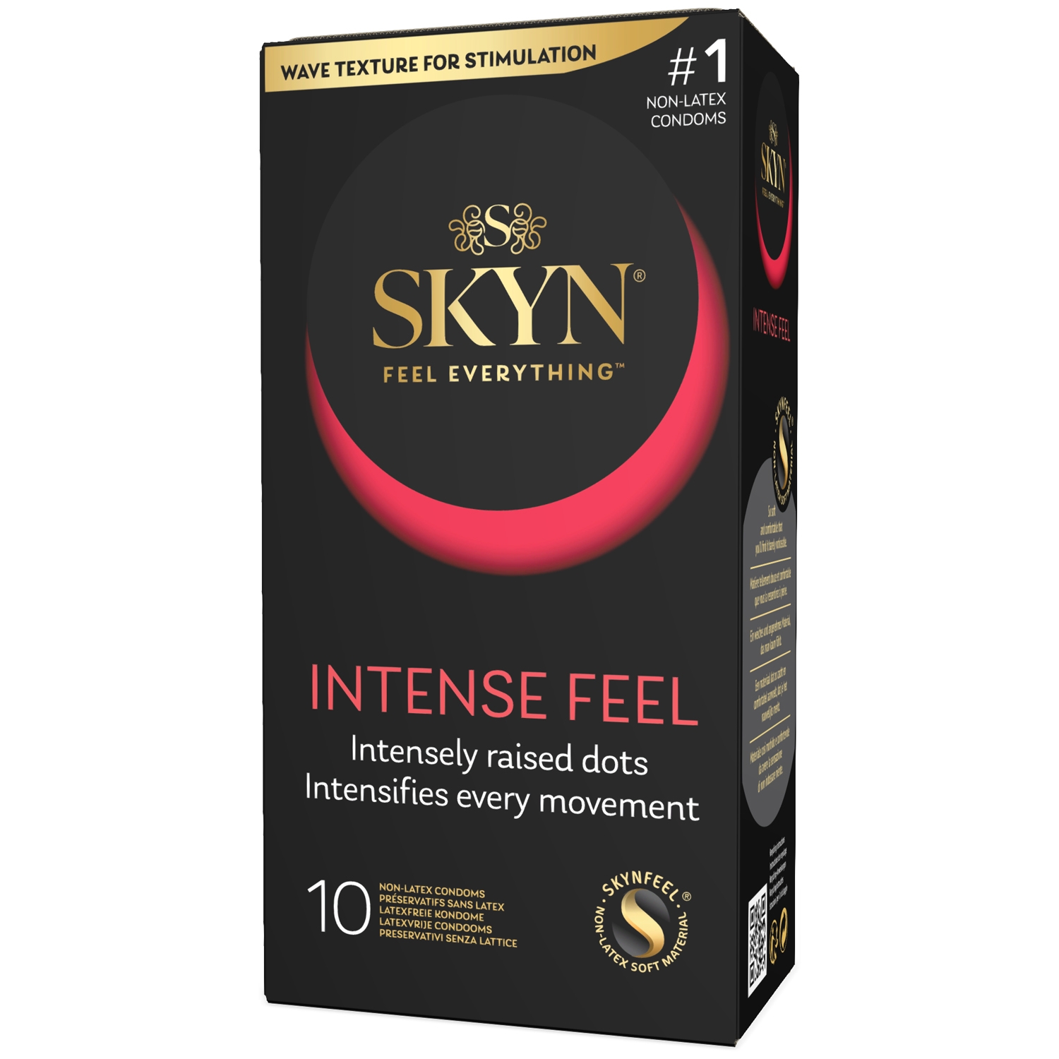SKYN Intense Feel Latexfri Kondomer 10 stk - Klar