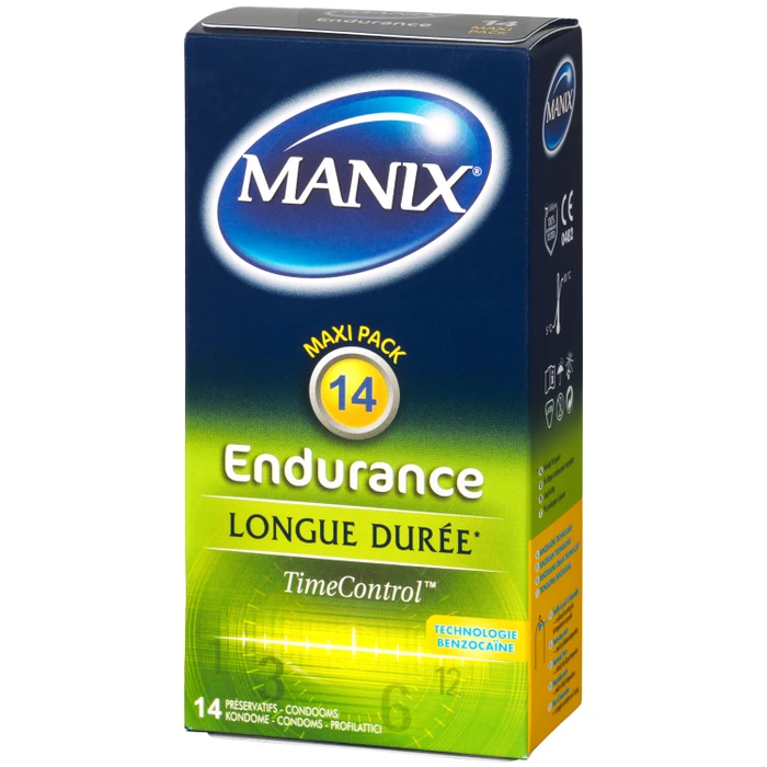 Manix Endurance Condoms 14 pcs var 1