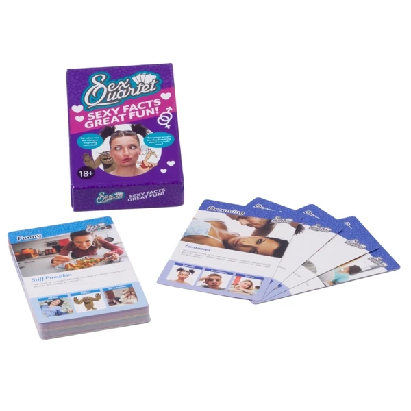 Sex Quartet Sexy Facts Spillekort 1
