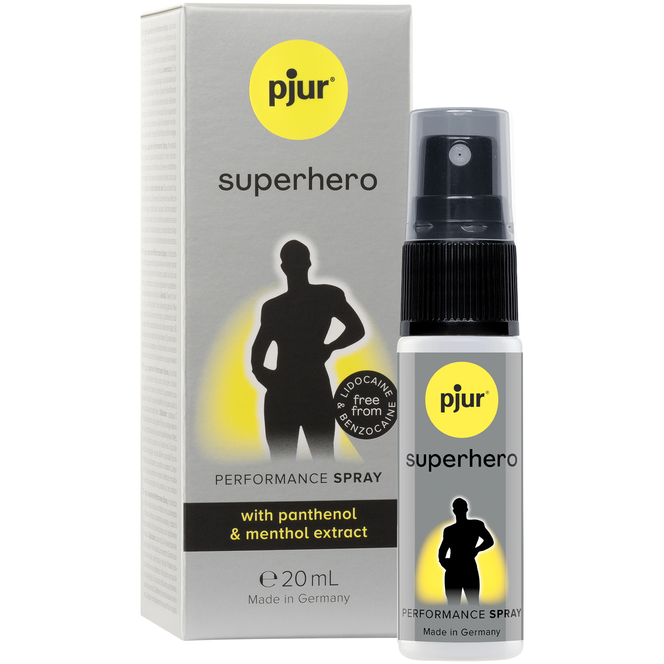 Pjur Superhero Performance Spray for Men 20 ml var 1