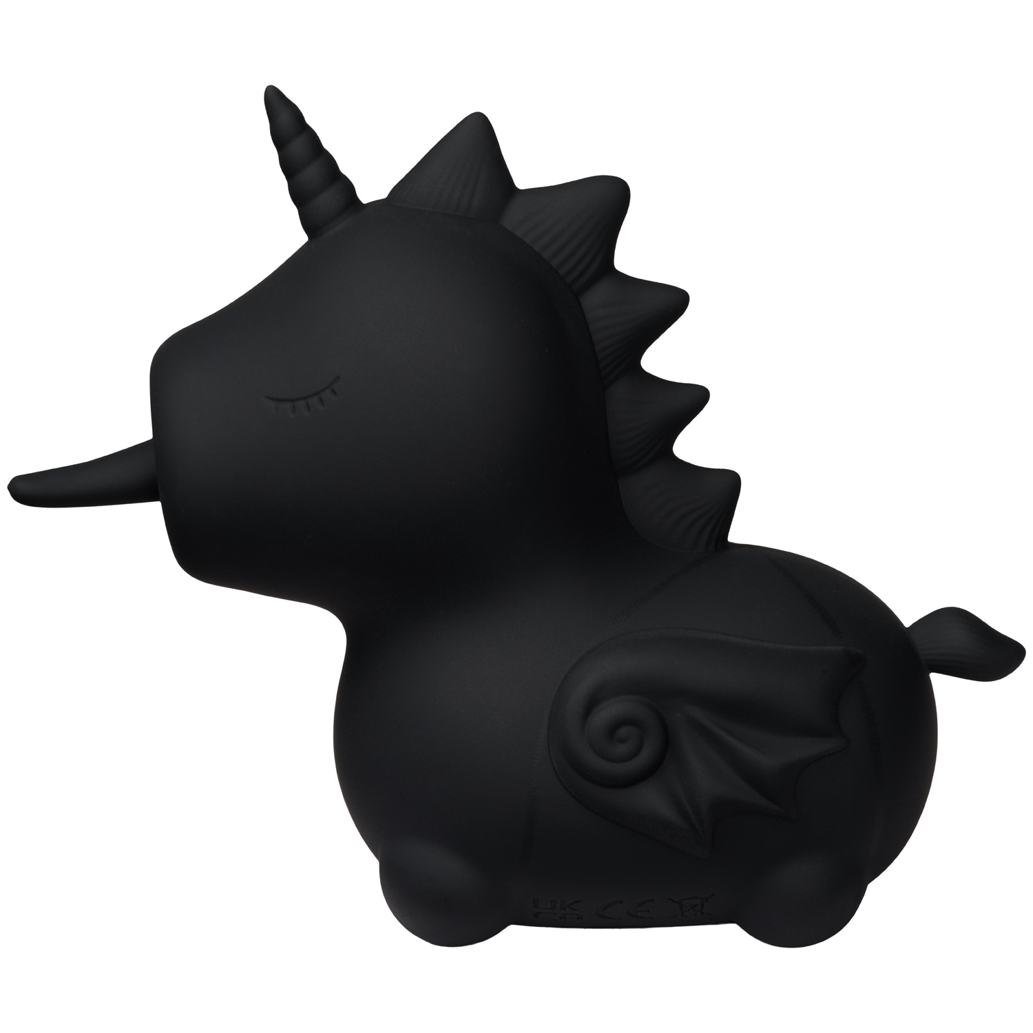 Unihorn Wild Spirit Lashing Tungevibrator      - Svart