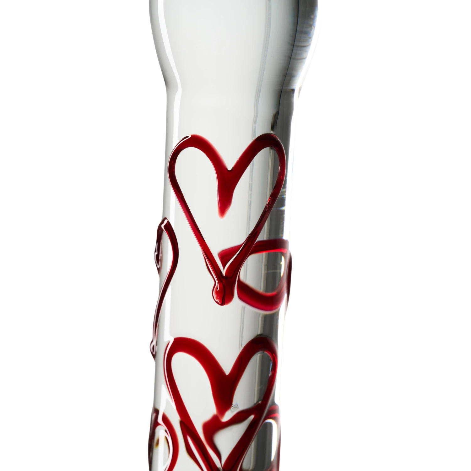 Gildo No. 30 Glass Dildo with Hearts 17.5 cm var 2