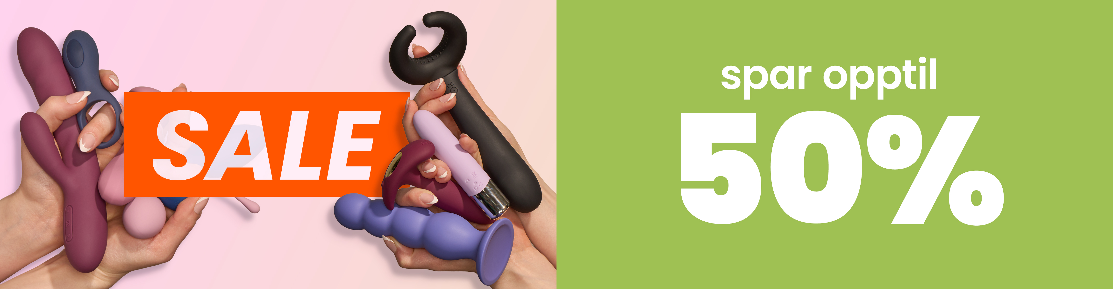Sale - Spar opptil 50%