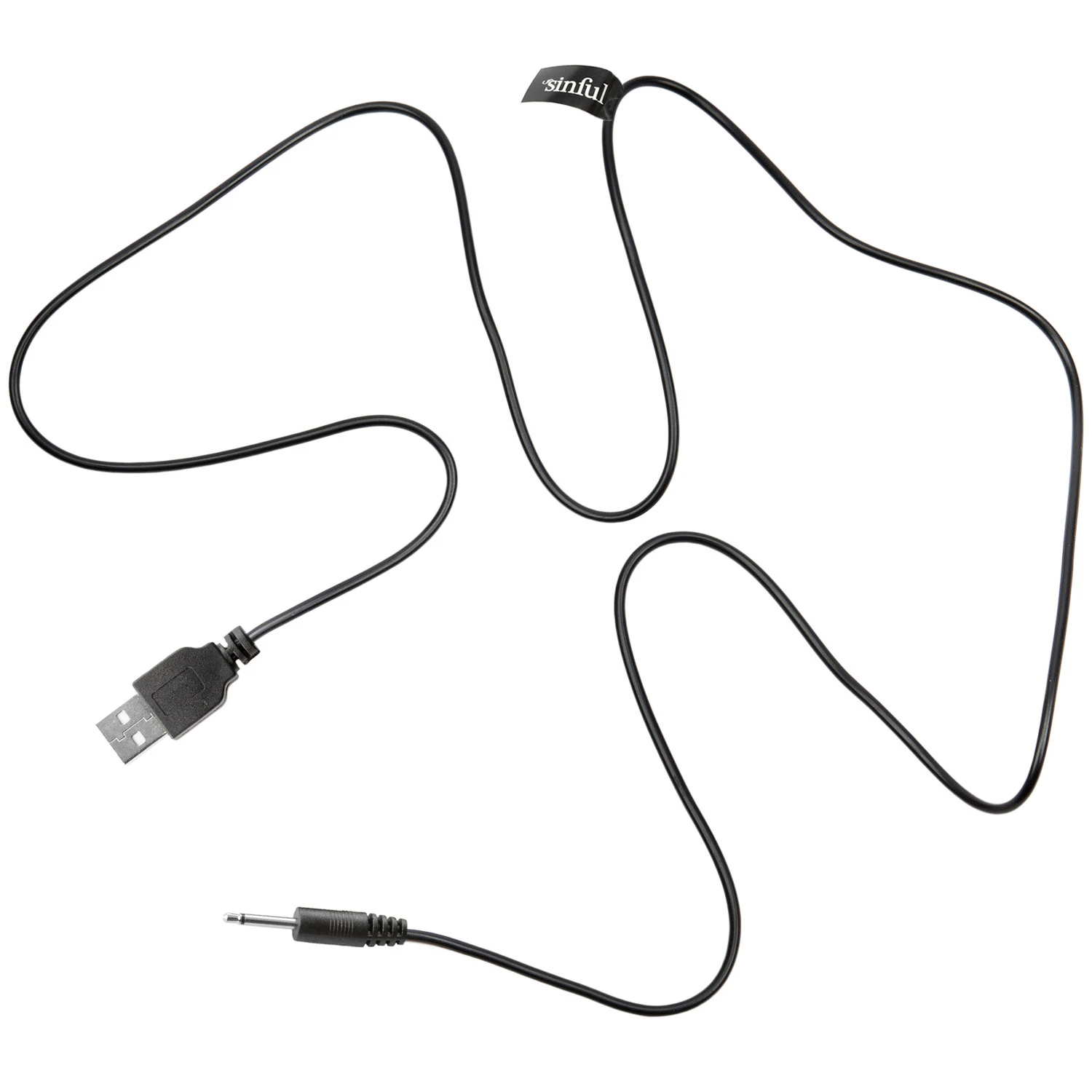 Sinful USB-latausjohto Dual Motor Magic Wand Vibraattoriin 1