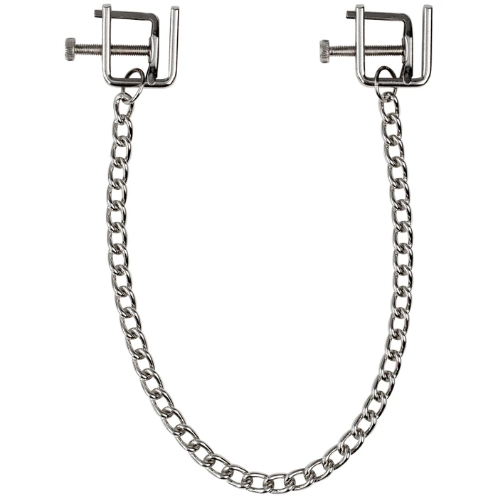 Spartacus Press Nipple Clamps with Chain var 1