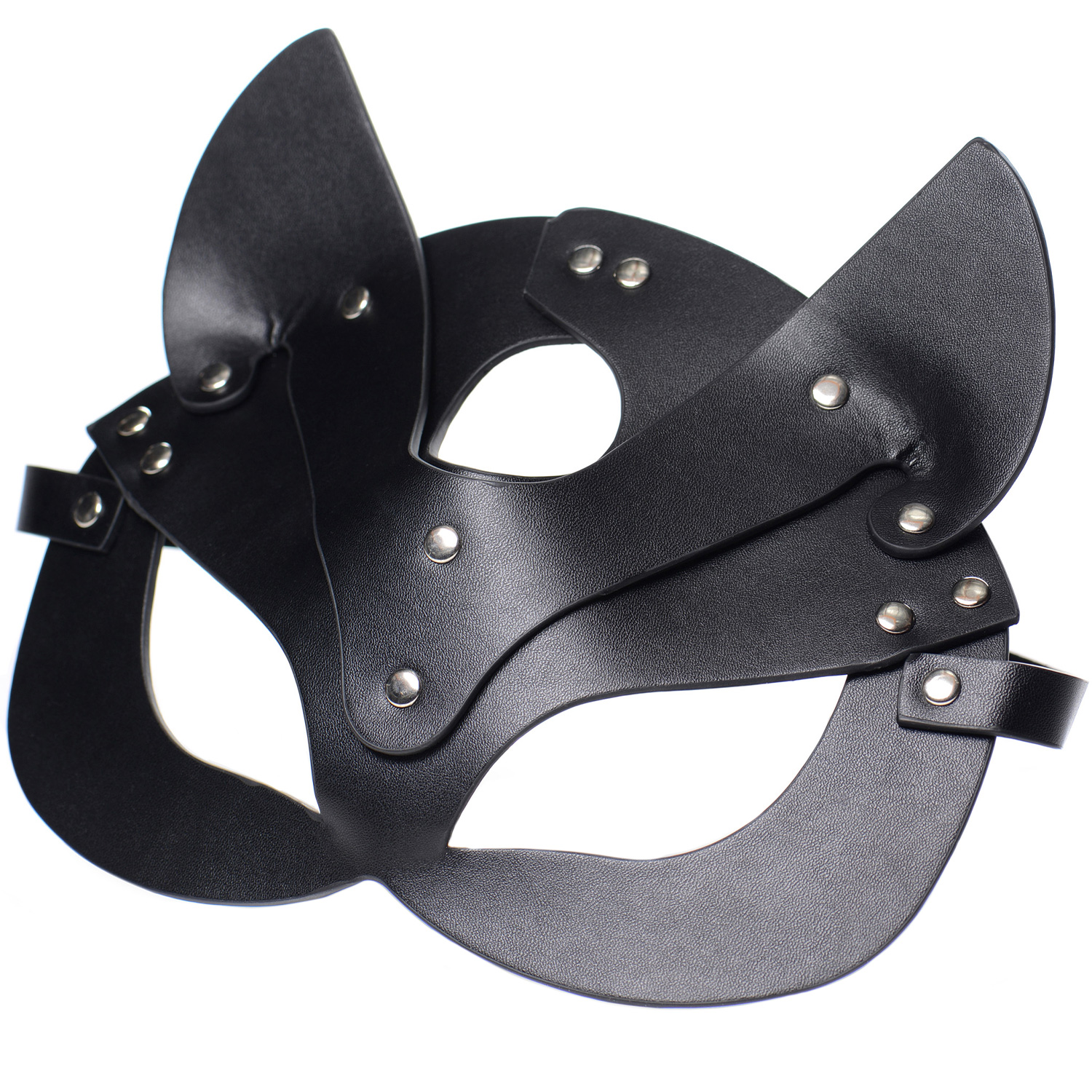 Master Series Naughty Cat Mask - Svart