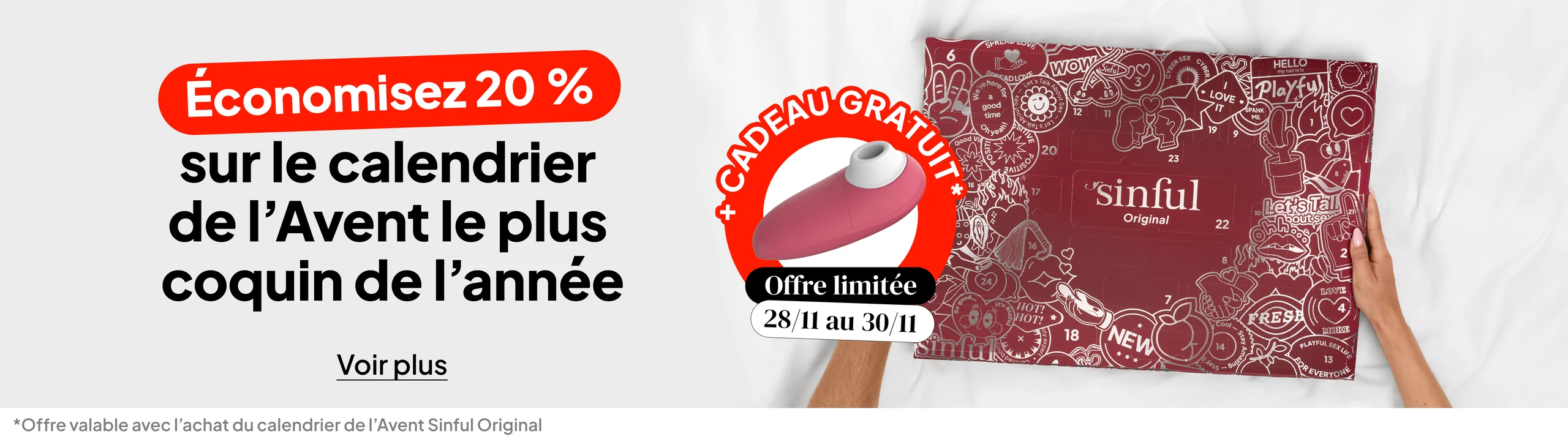 Sinful Original Calendrier De l Avent desktop