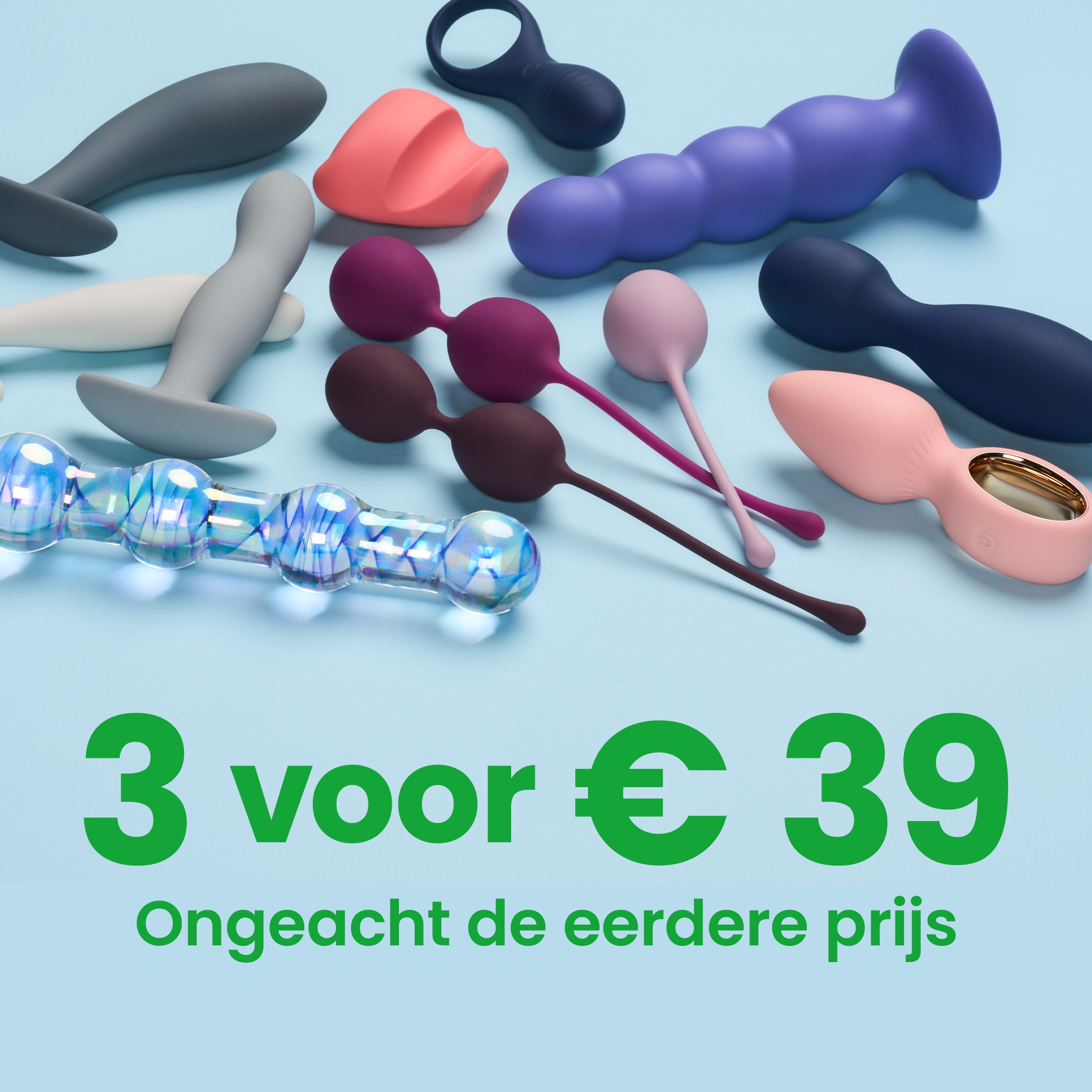 3 voor € 39 mobile