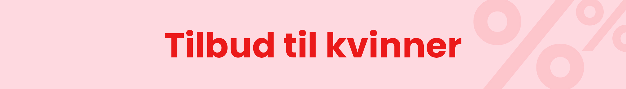 Tilbud til kvinner mobile