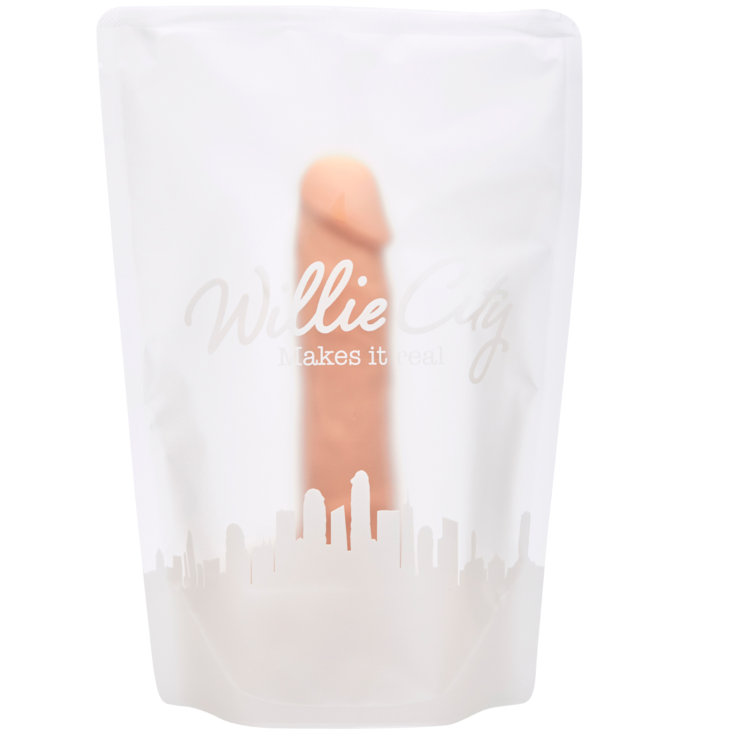 Willie City Willie City Luxe Realistisk Silikondildo 22 cm - Beige