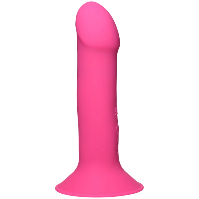 Squeeze-It Squeezable Värisevä Pinkki Dildo 17,5 cm var 1