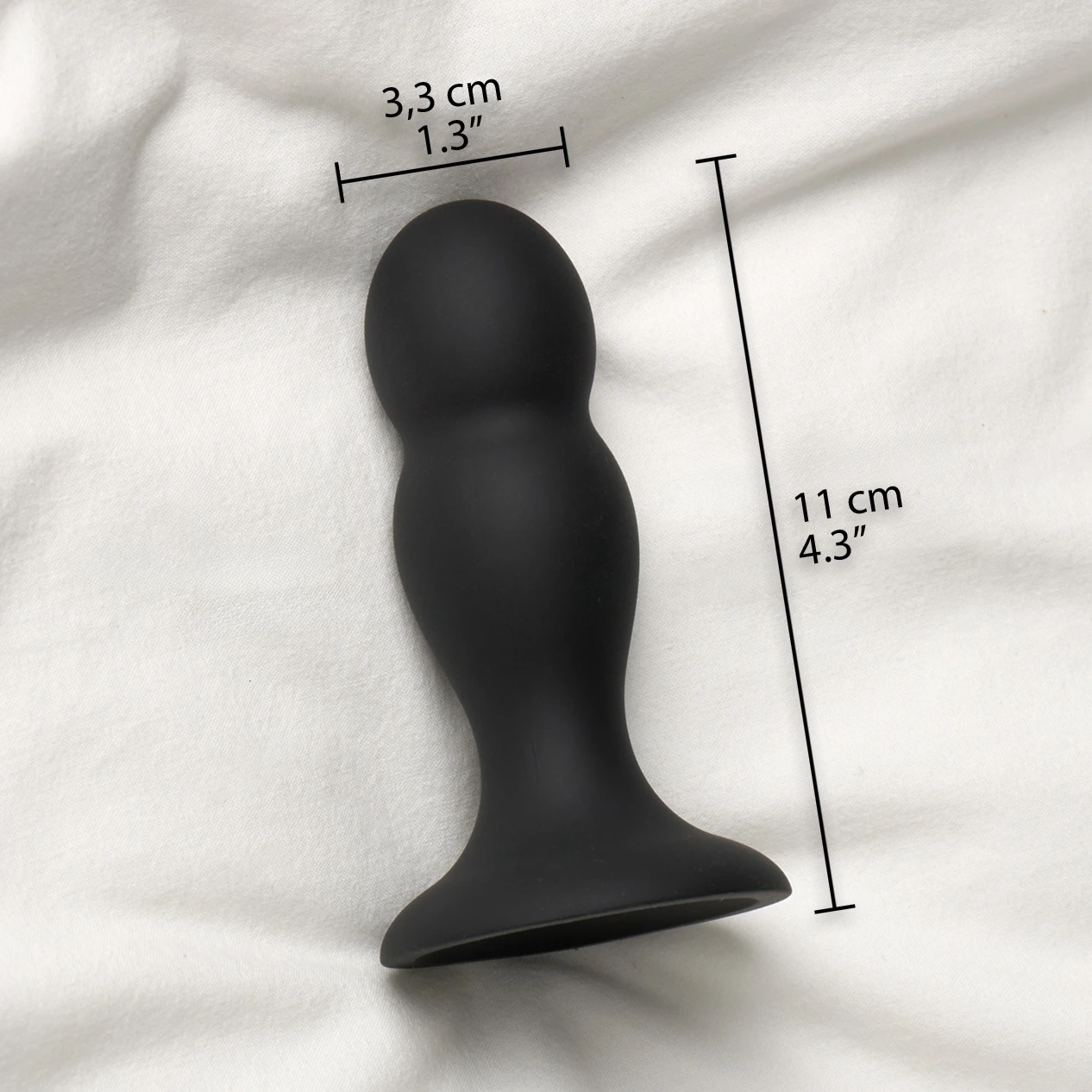 Sinful Jiggle Medium Black Butt Plug | Sinful Sinful Jiggle Medium Black Butt Plug | Sinful
