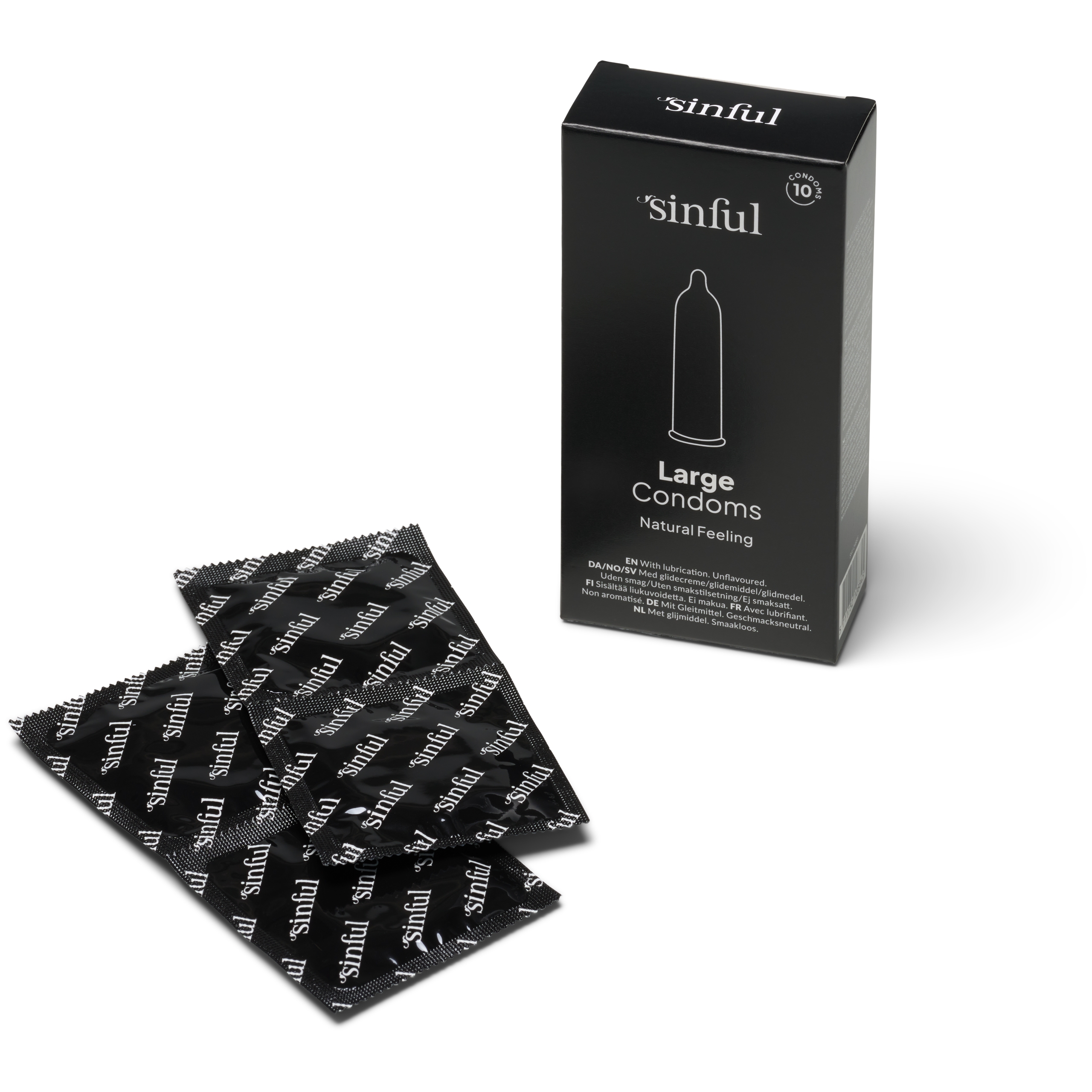 Sinful Large Kondome 10 Stk. var 1
