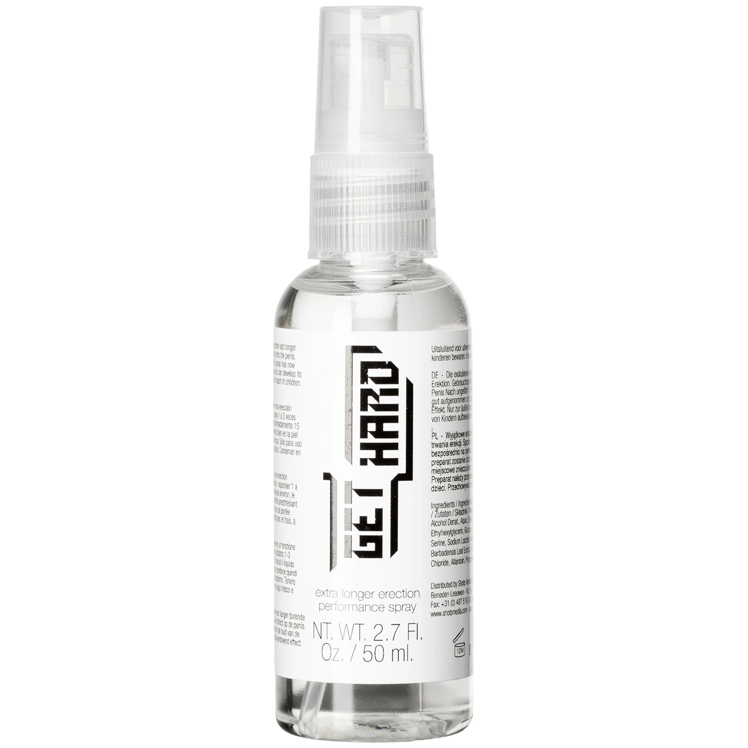Get Hard Erectie Spray 50 ml var 1