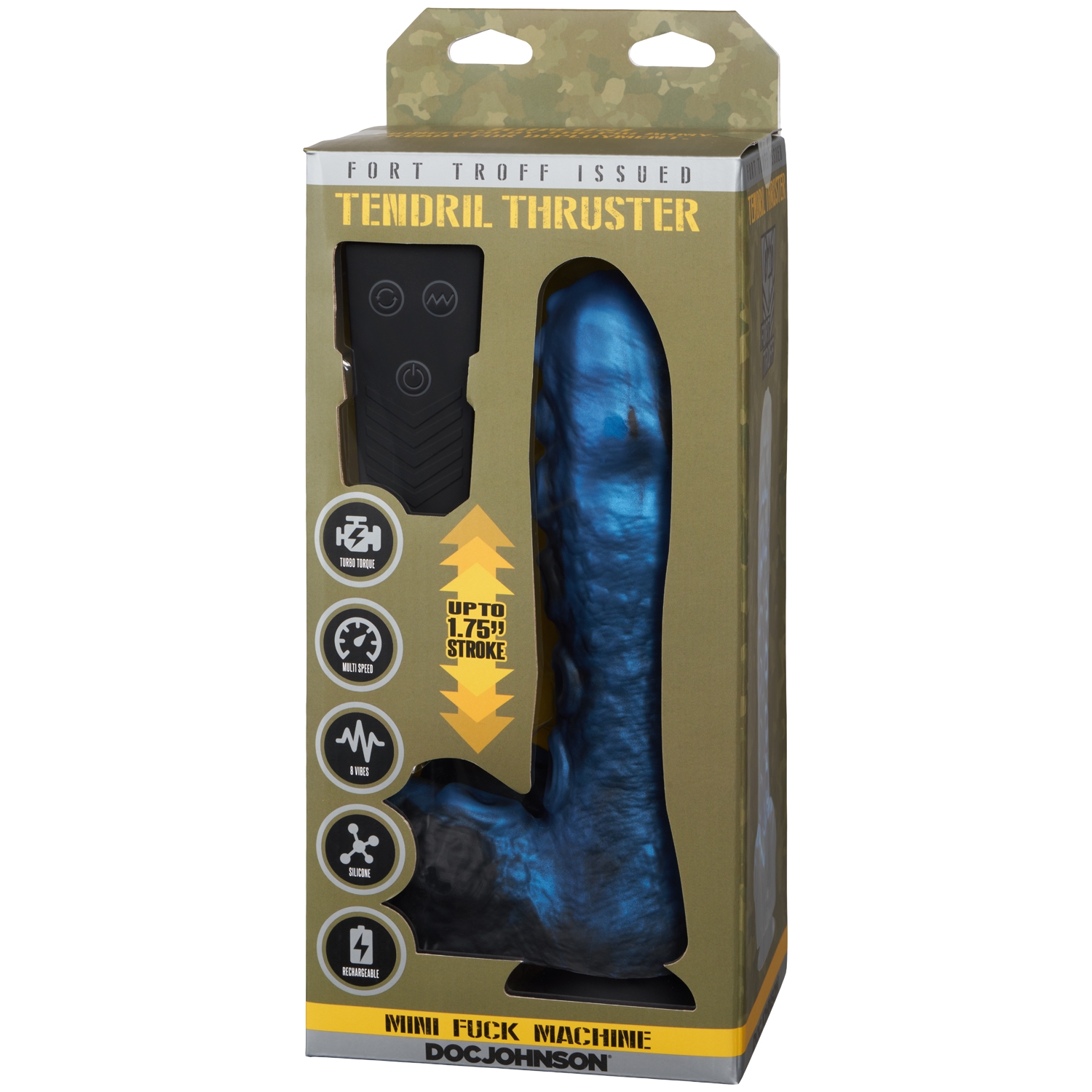 Doc Johnson Tendril Thuster Thrusting Dildo Mini Sex Machine