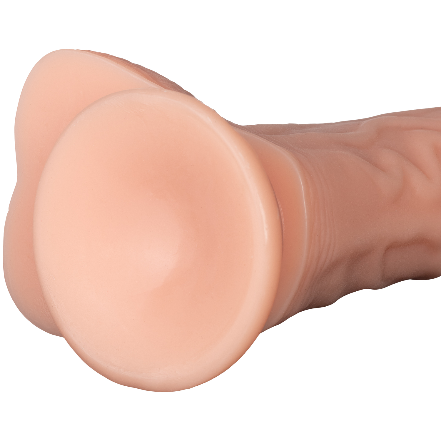 Willie City Willie City Classic Realistisk Curved Dildo 20 cm - Beige