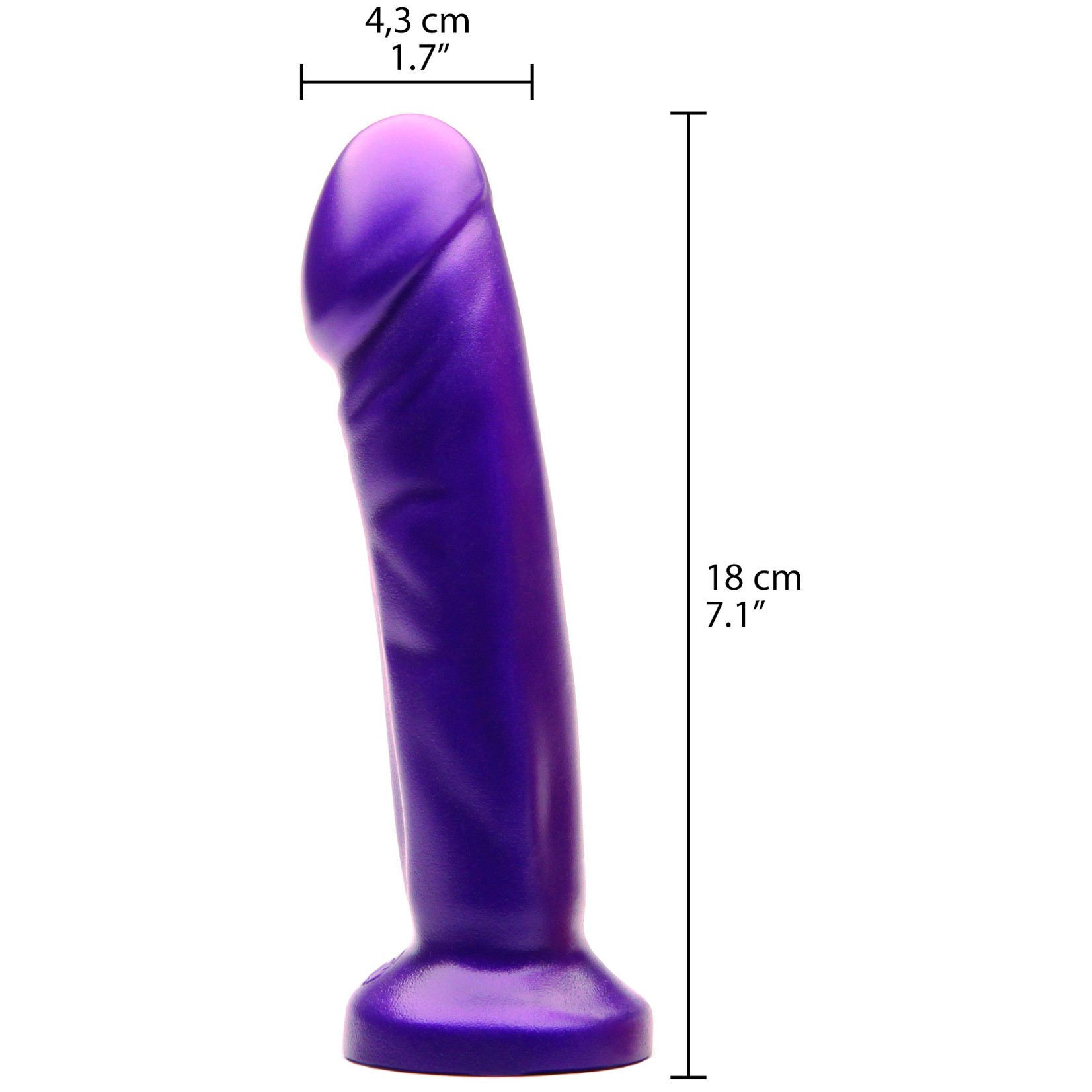 Tantus Vamp Super Soft Dildo 18 cm var 2