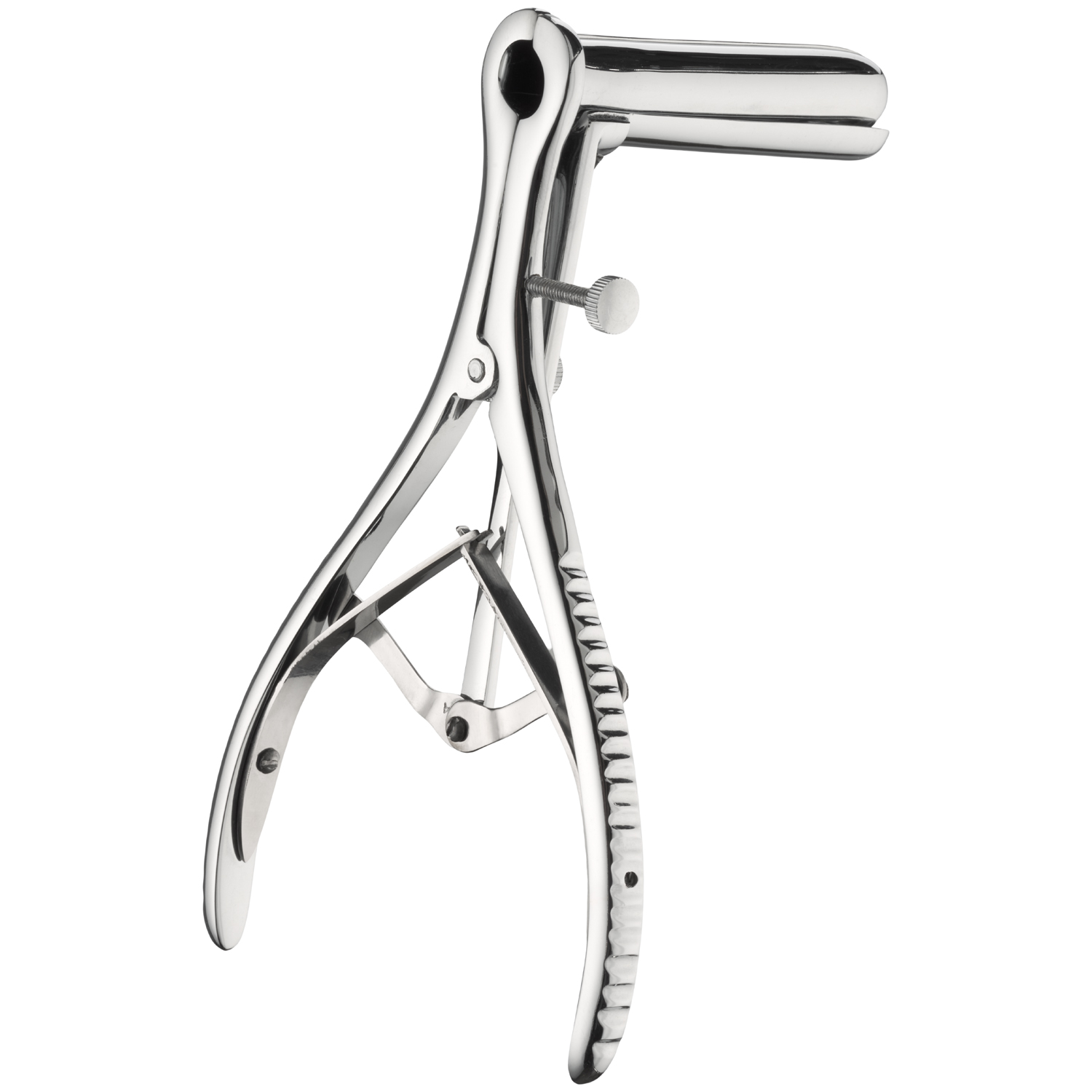 Master Series Steel Anal Speculum - Silver thumbnail