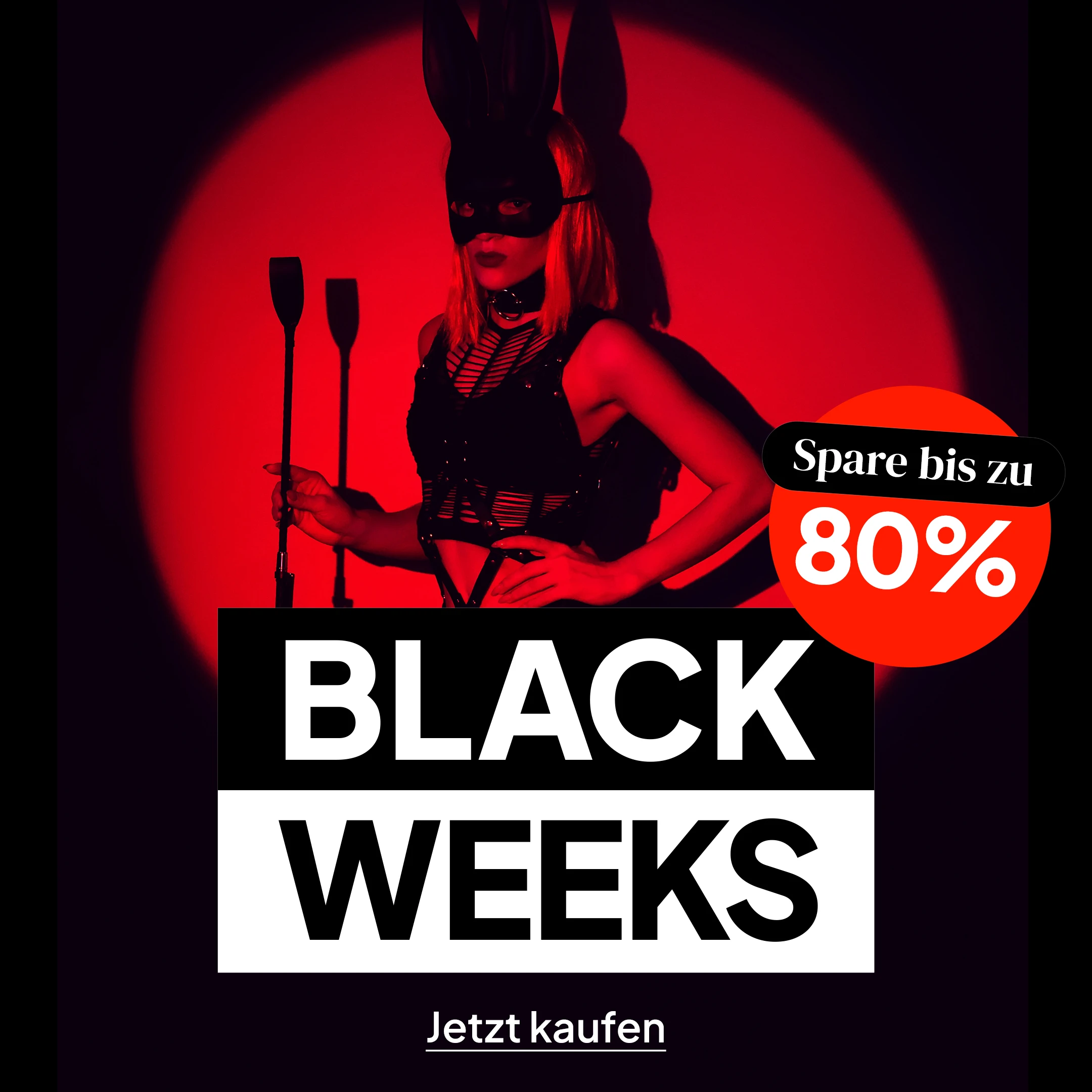 Black Weeks Spare bis zu 80%