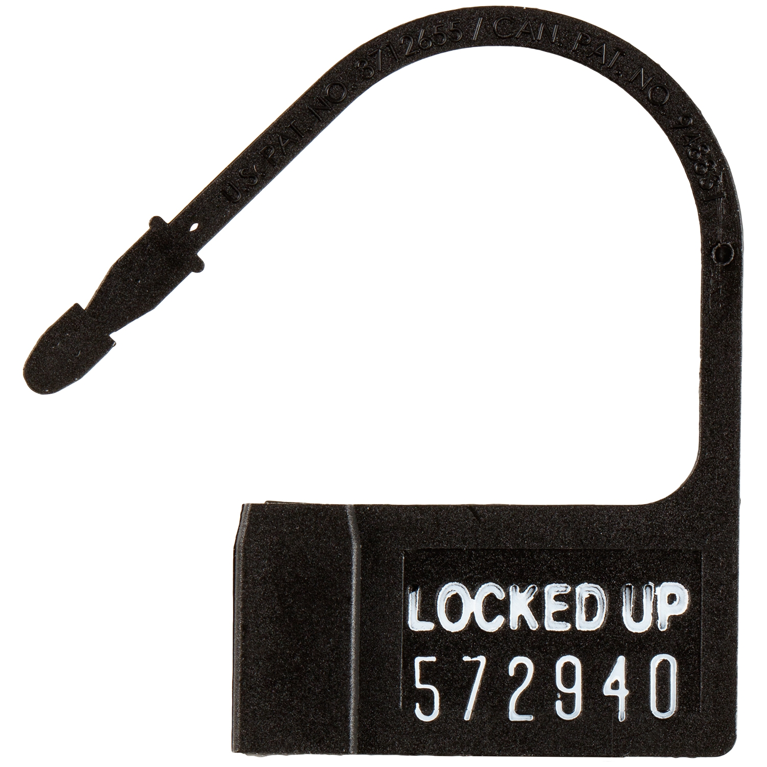 CB-X Plastic Locks til Kyskhedsbælte 10 stk    - Sort thumbnail