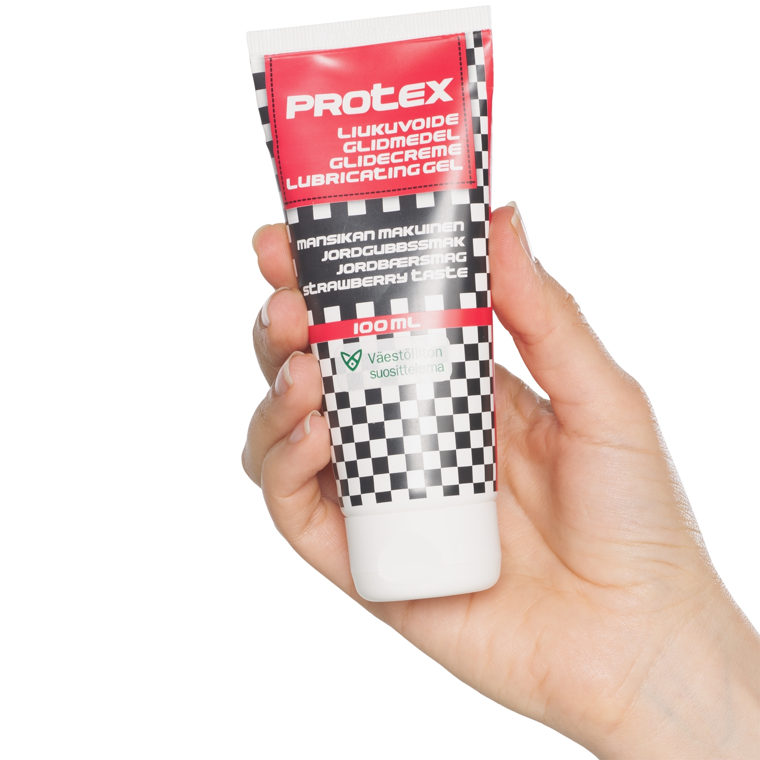 Protex Lubrifiant à base d’Eau Saveur Fraise 100 ml 1