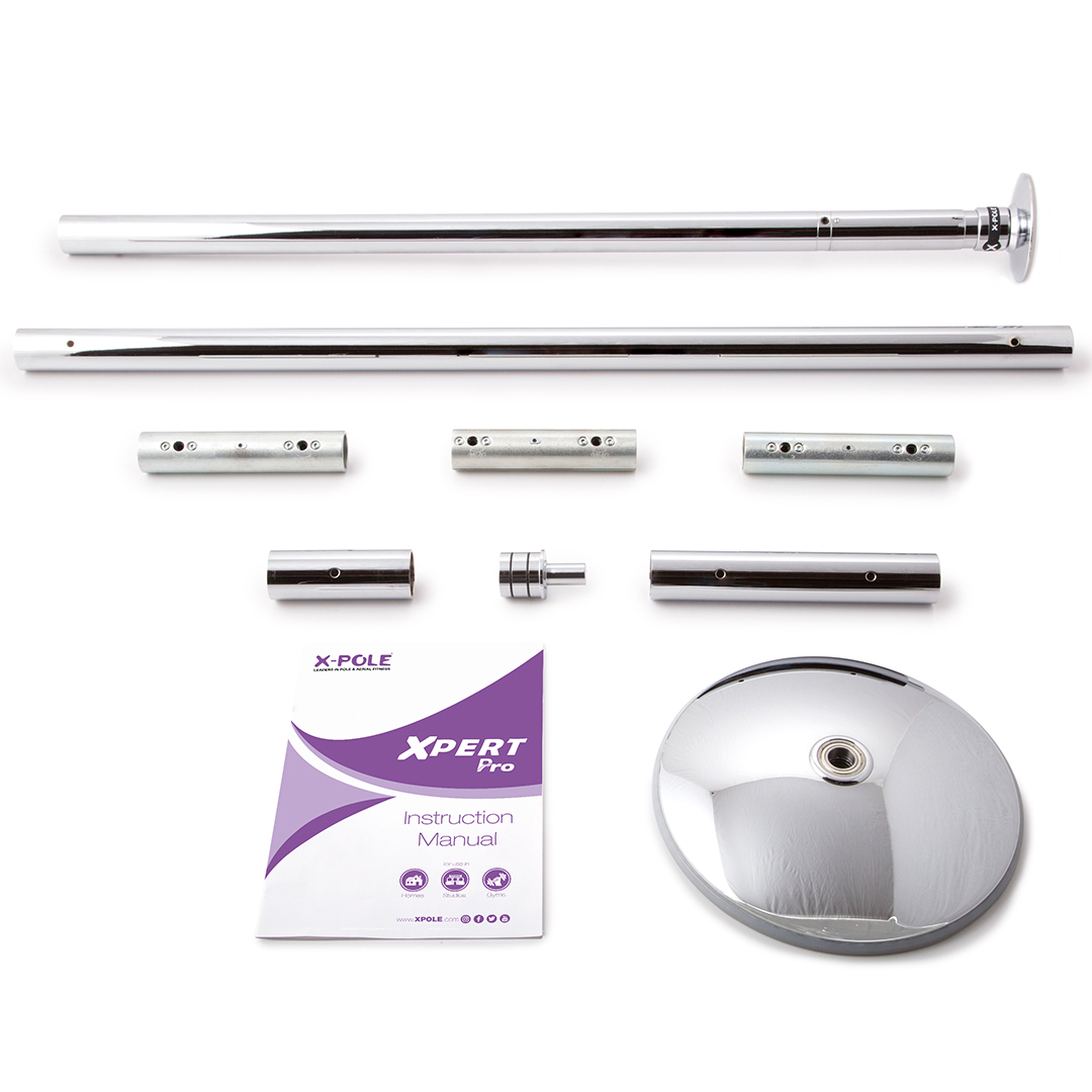 X-Pole Xpert Pro Krom Stång 45 mm var 2