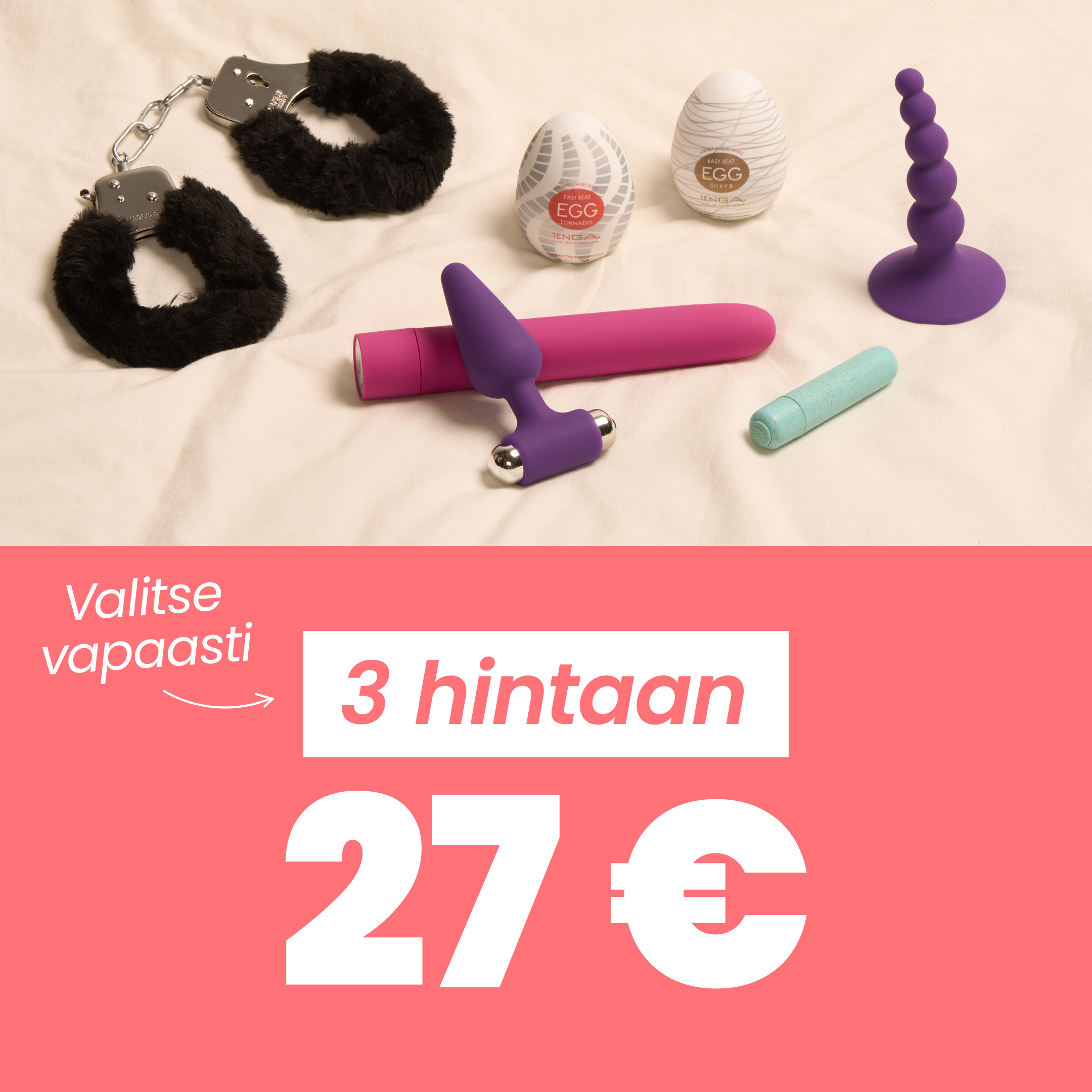3 hintaan 27 € mobile