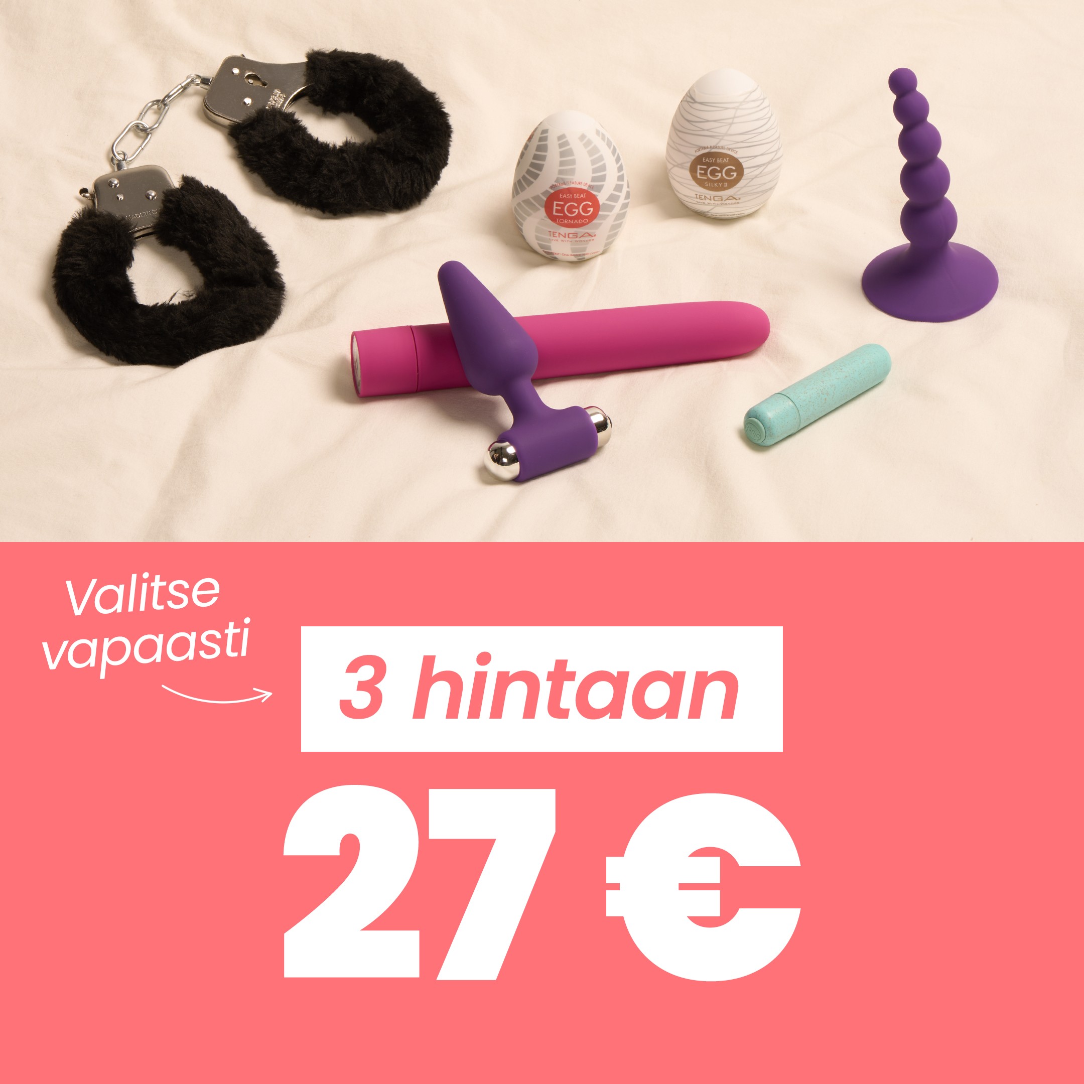 3 hintaan 27 € mobile