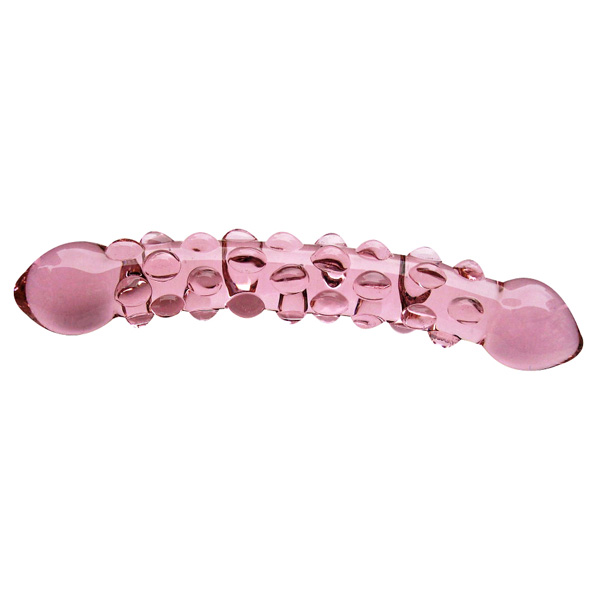 Glassvibrations Rosa Ladykiller Glas Dildo 1